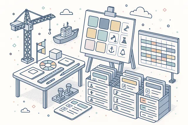 Color-Coded Operation Templates