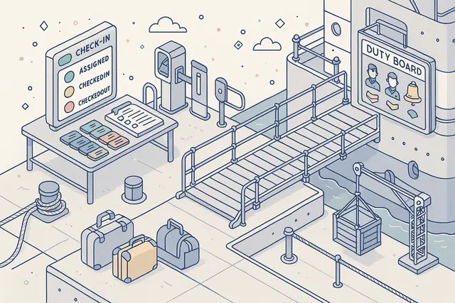 Sign-In & Sign-Out Workflow