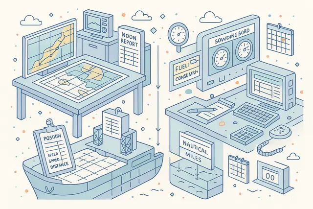 Voyage & Noon Report Integration