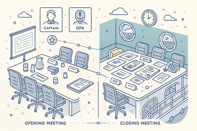 Opening & Closing Meeting Management