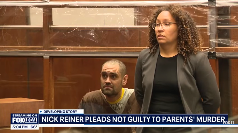 Nick Reiner pleads not guilty in parents' murders