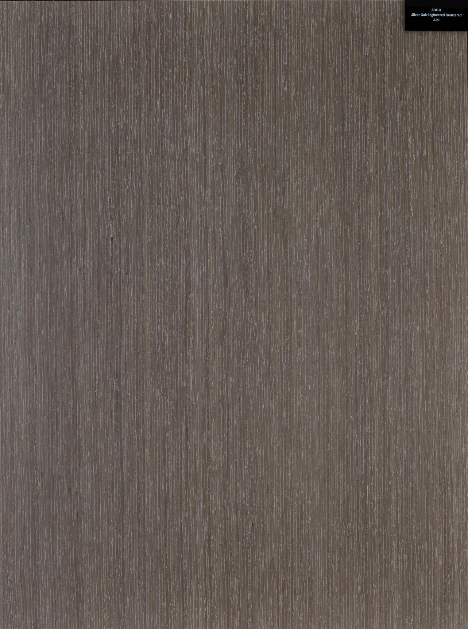 Silver Oak Engineered Quartered wood veneer