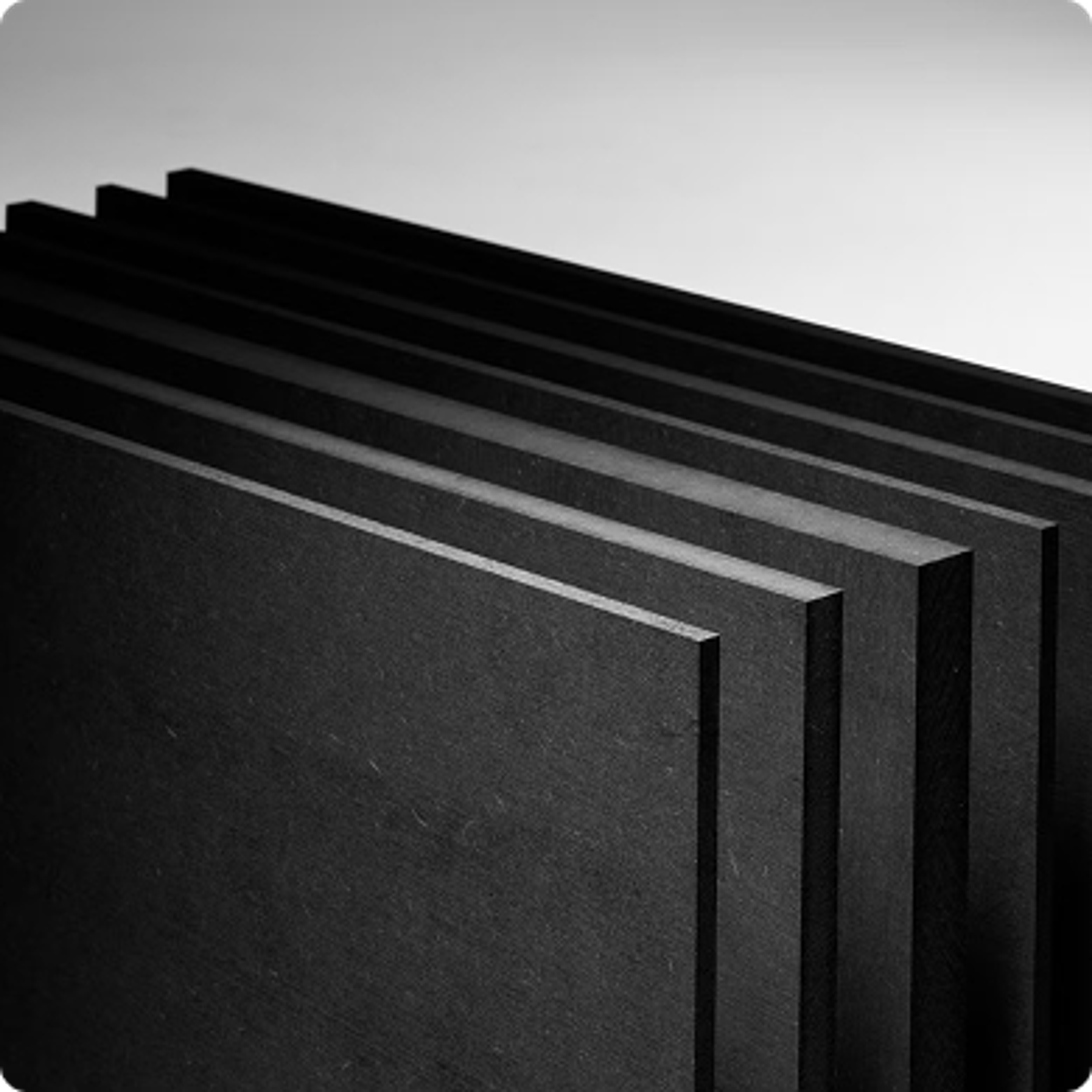 CDF fibreboard panel by Fantoni