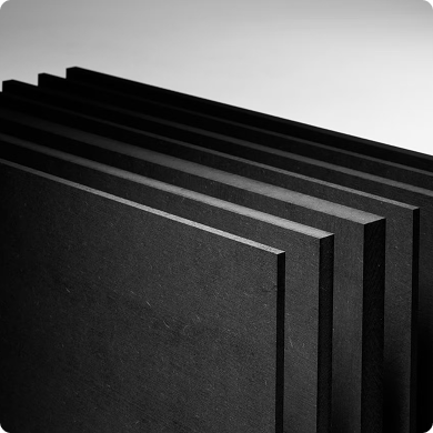 CDF fibreboard panel by Fantoni