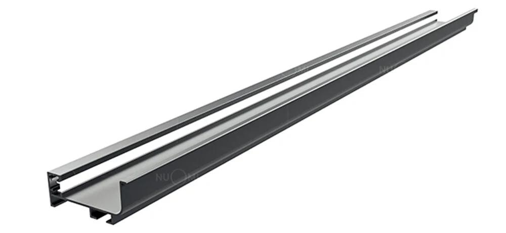 DUAL-OPEN U VERTICAL GOLA MINIMALIST HANDLE, furniture fitting by Nuomi
