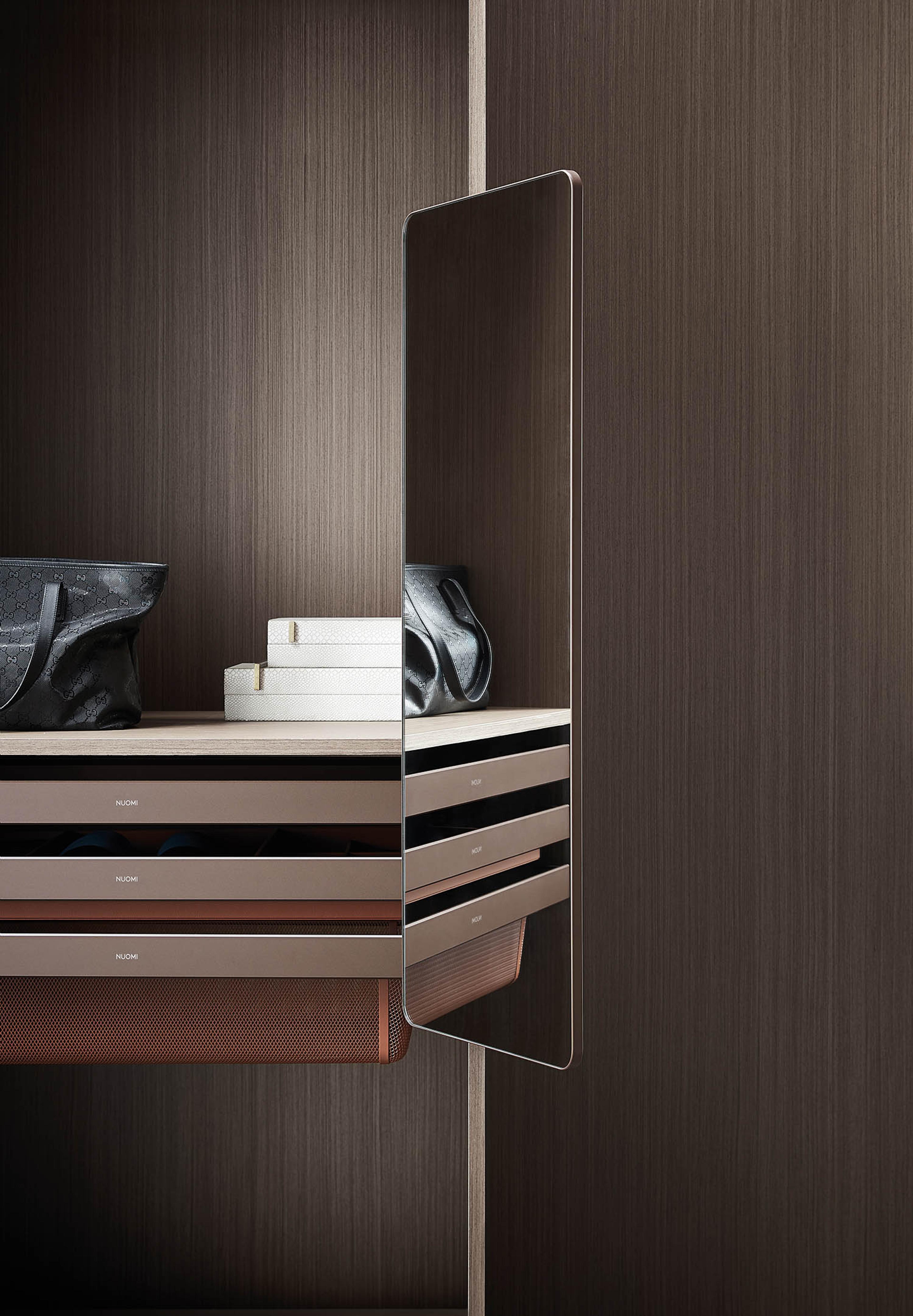 Ralphie Series Push-pull Rotating Mirror, furniture fitting by Nuomi, view 2