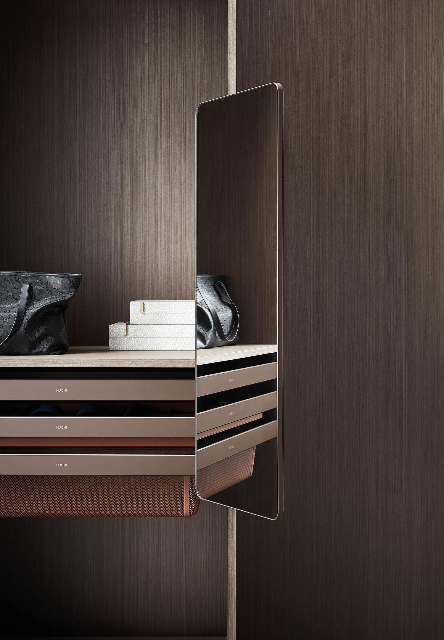 Ralphie Series Push-pull Rotating Mirror, furniture fitting by Nuomi, view 2