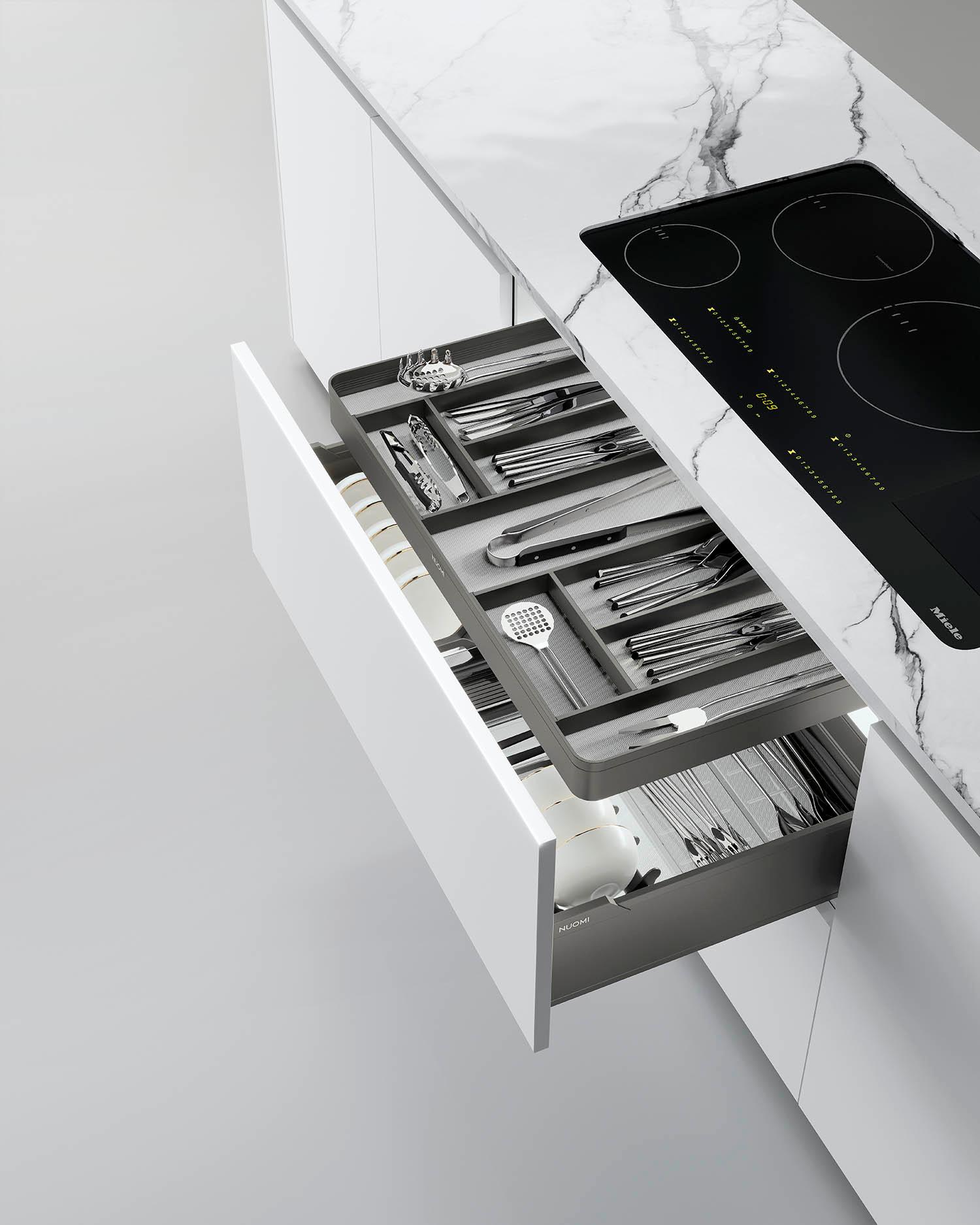 Encanto Series Pull-out Basket, aksesor mobiliesh, nga Nuomi