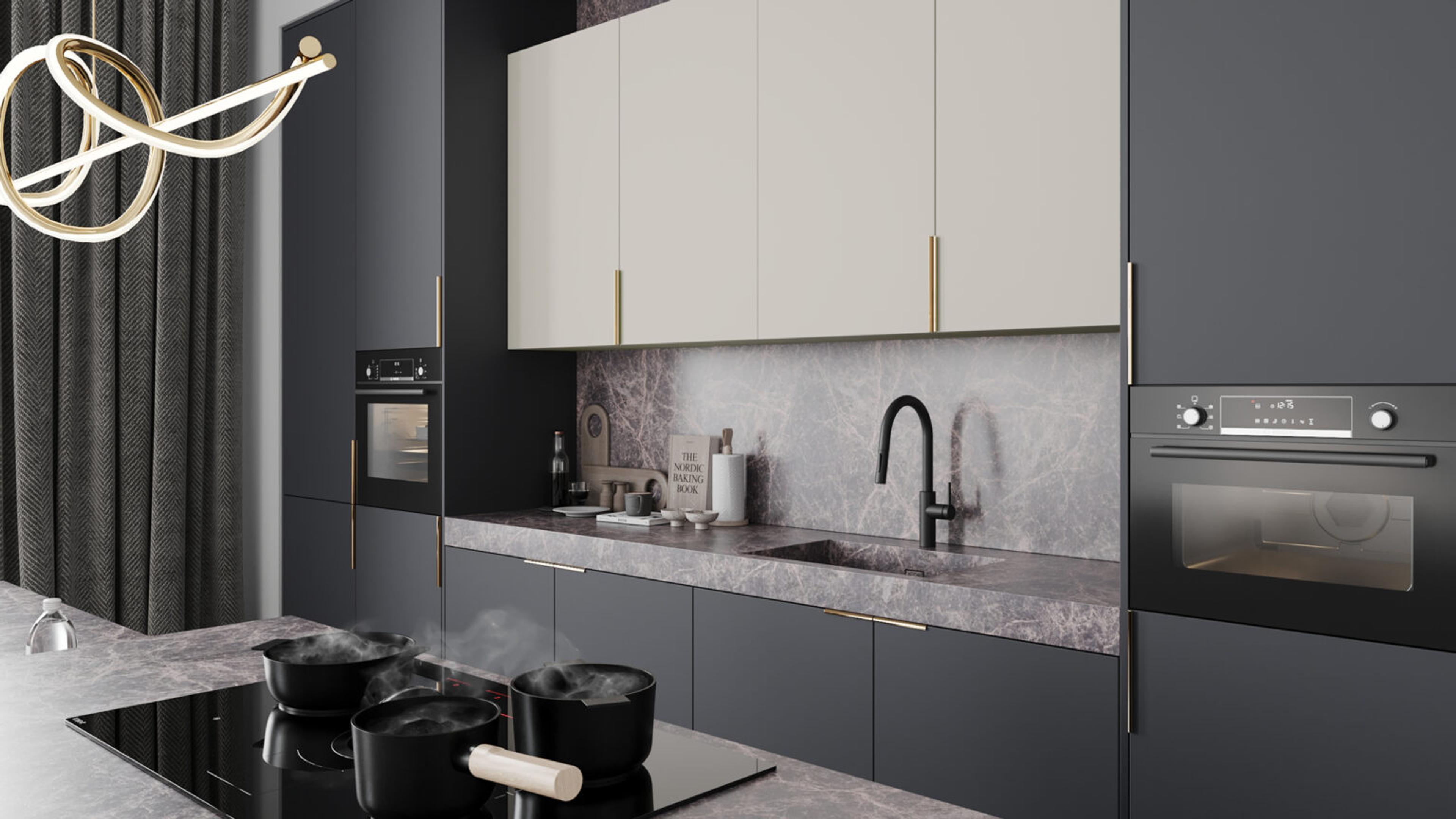 Panel frontal Light Grey Matt, nga Yildiz, pamja 3