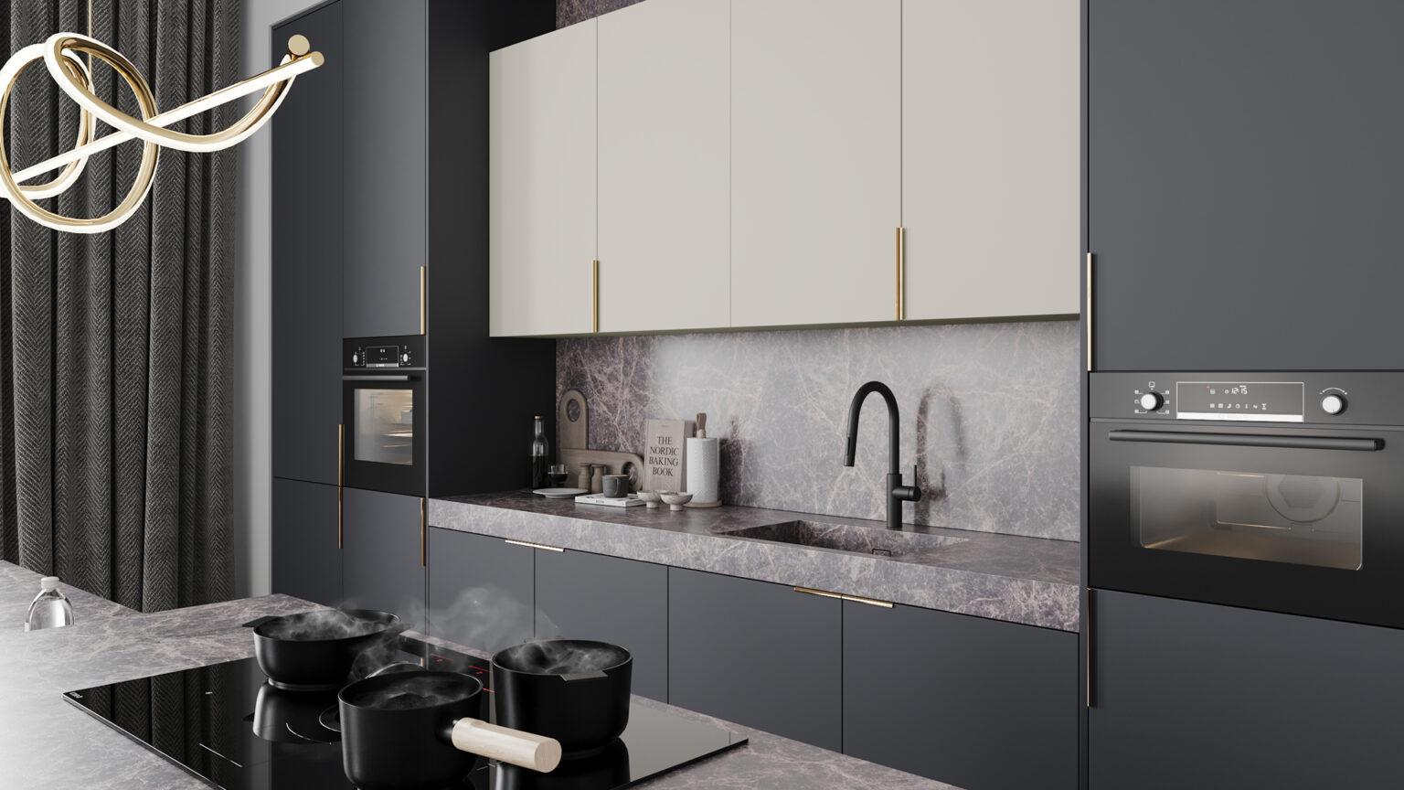 Panel frontal Light Grey Matt, nga Yildiz, pamja 3