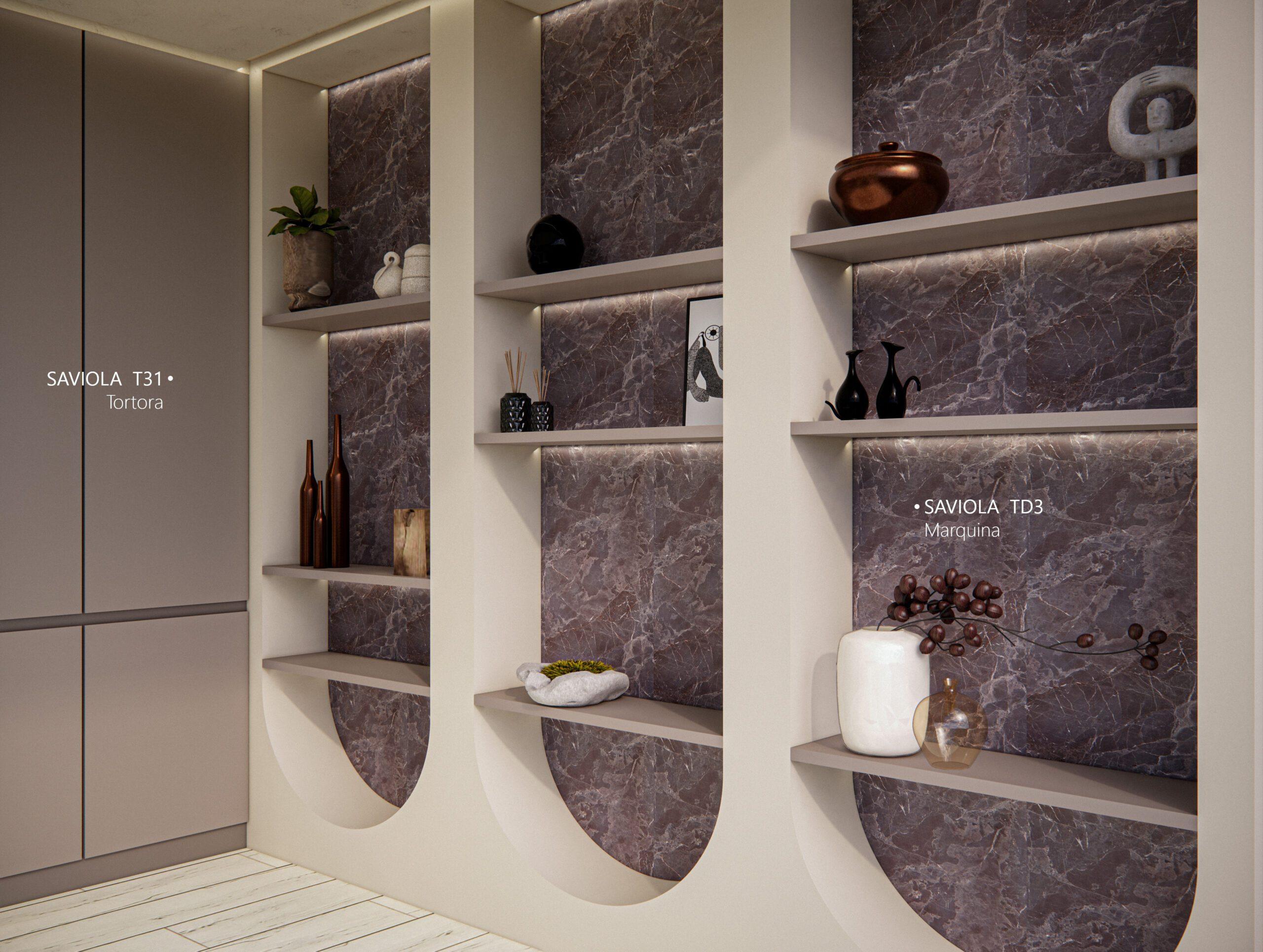 T31 Tortora melamine chipboard by Saviola, view 2
