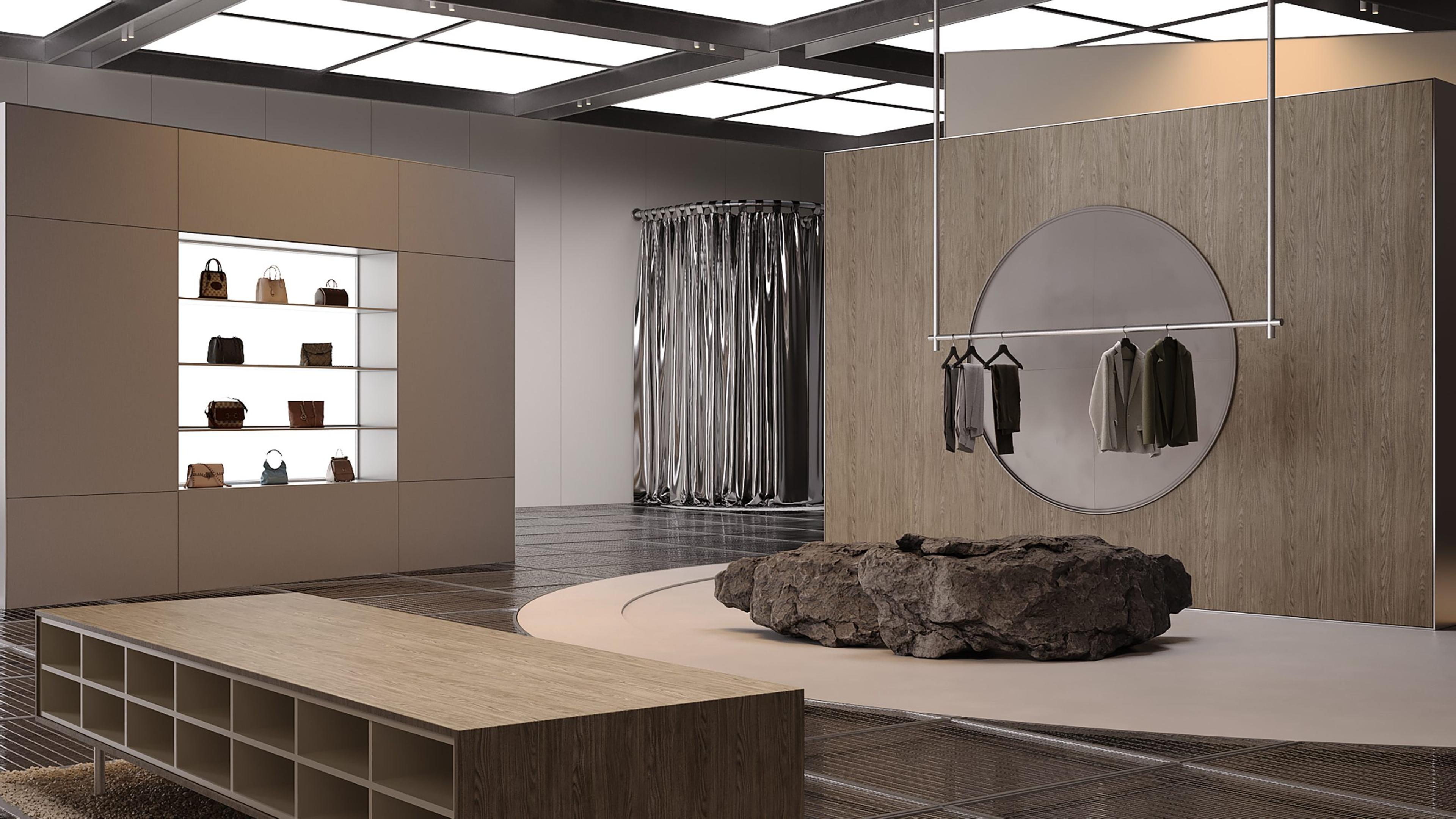 Panel melamine Bergamo Walnut, nga Yildiz, pamja 2