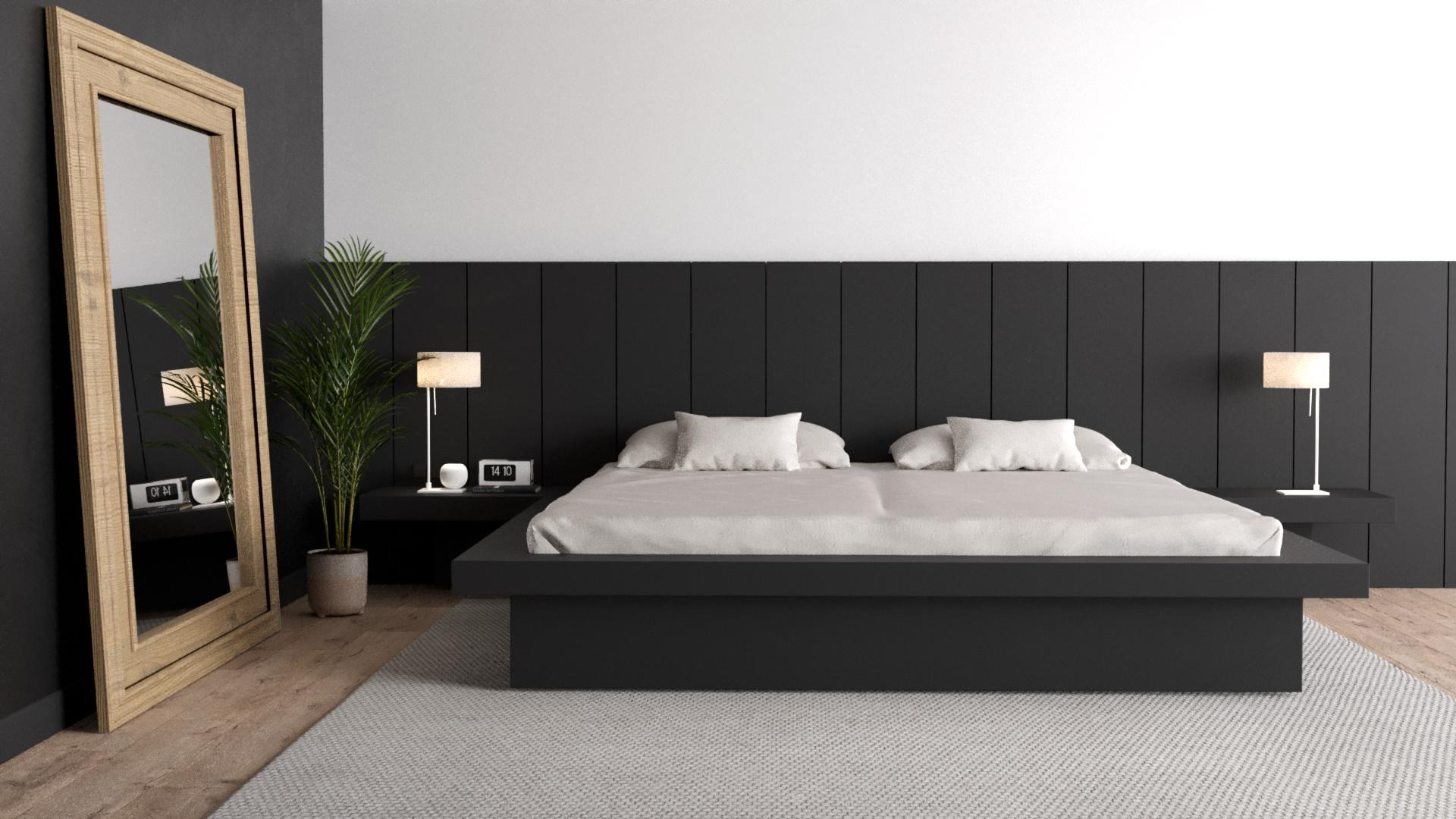 Panel melamine Black, nga Yildiz, pamja 3