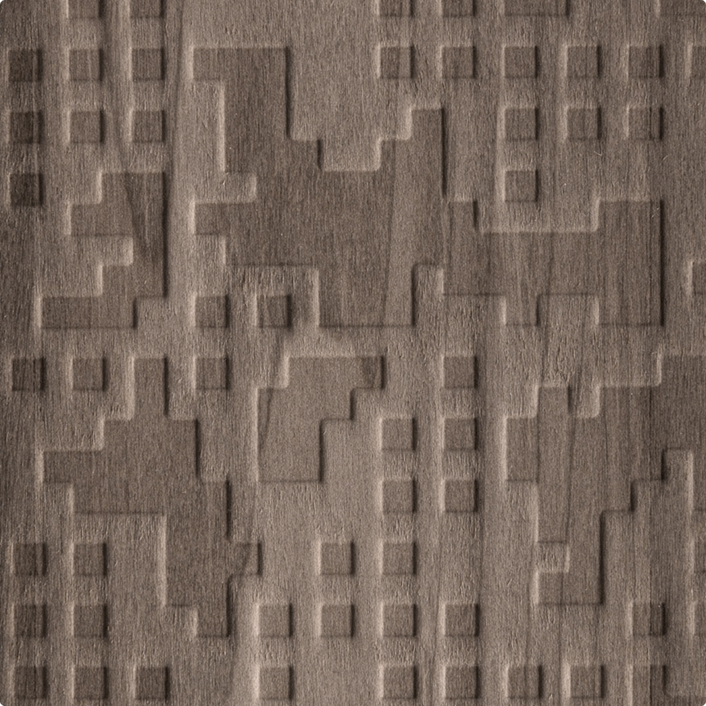 Pixel wood veneer by TABU, view 2