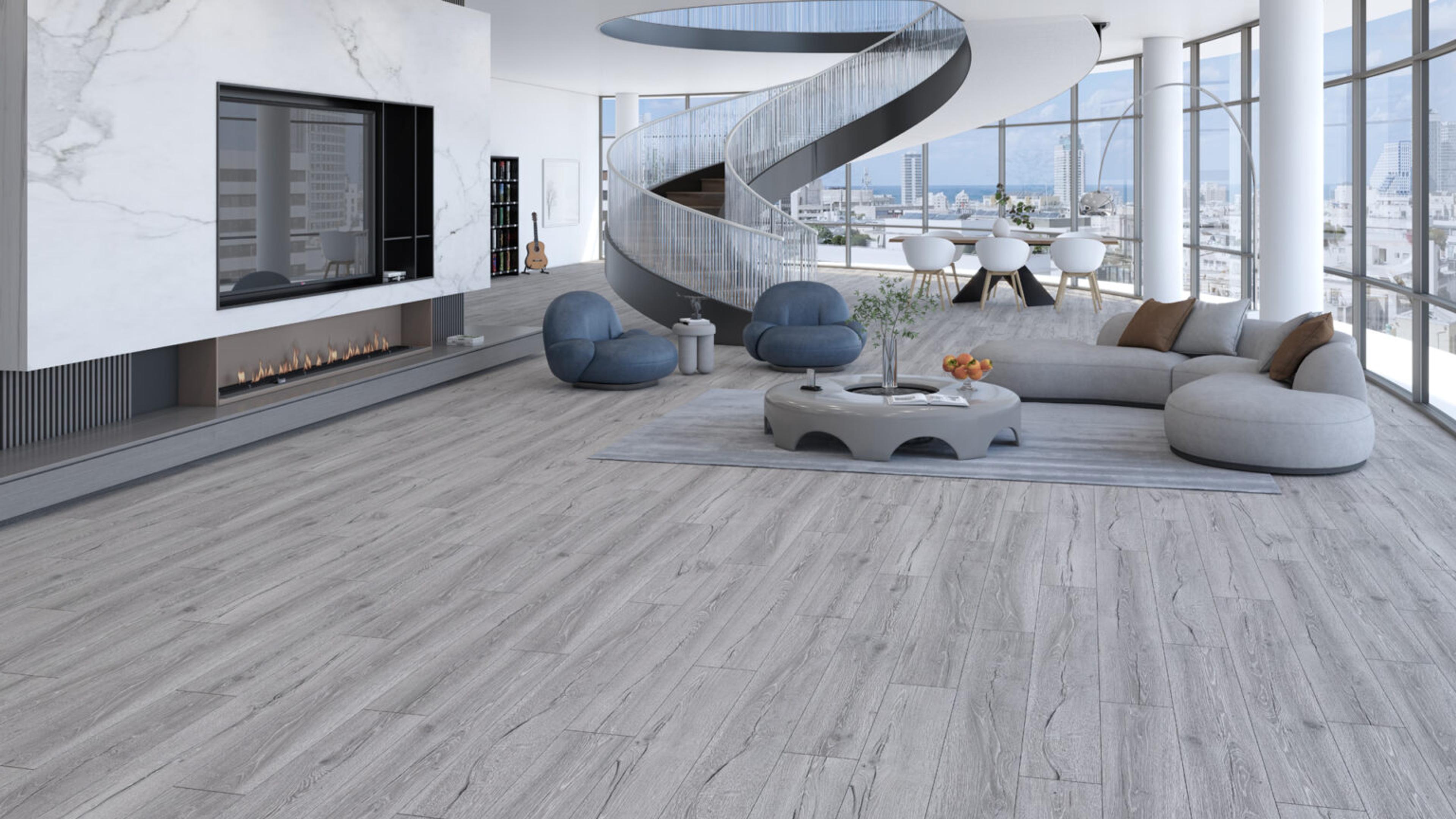 Seul laminate flooring by VarioClic, view 2