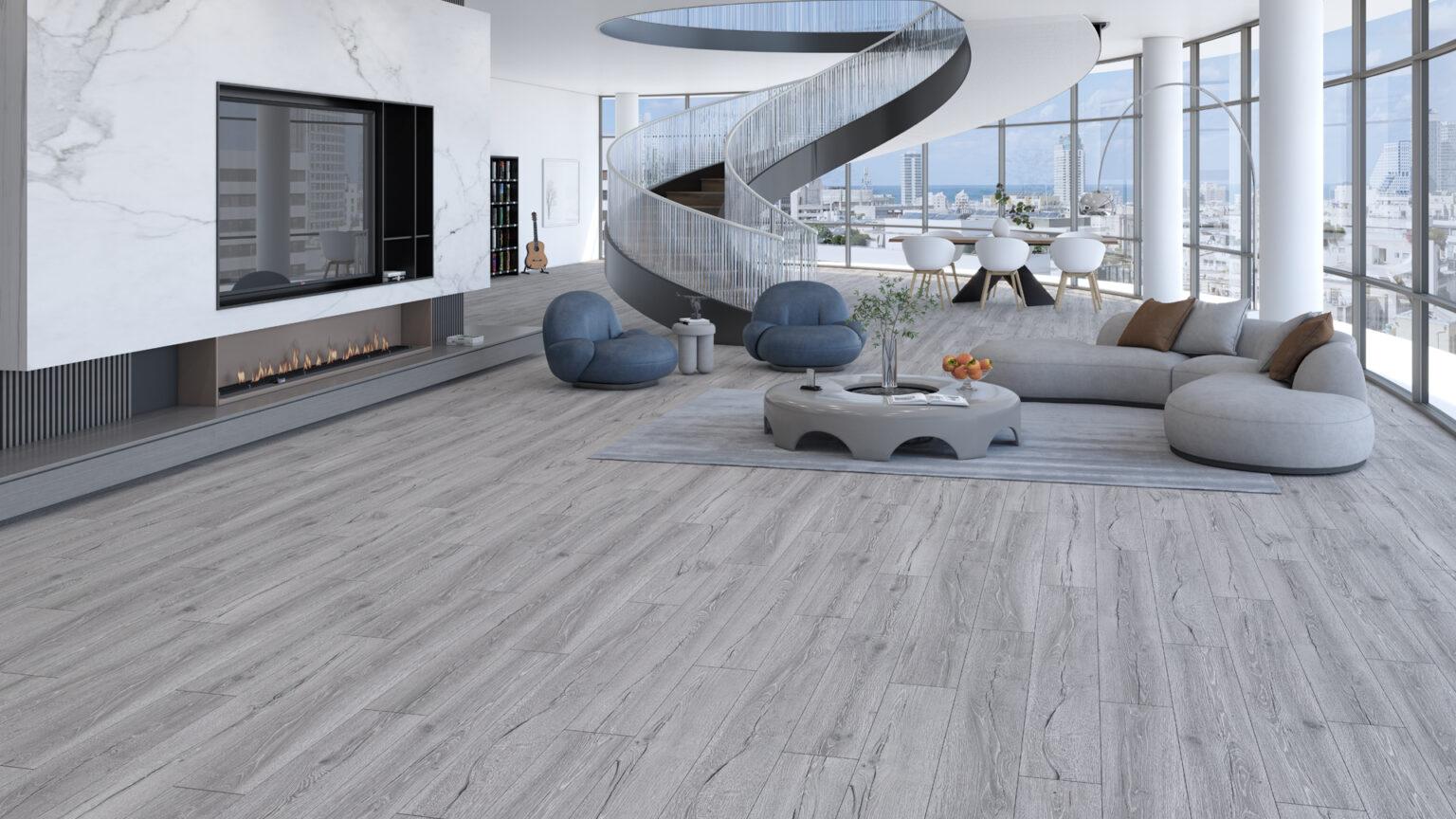 Seul laminate flooring by VarioClic, view 2