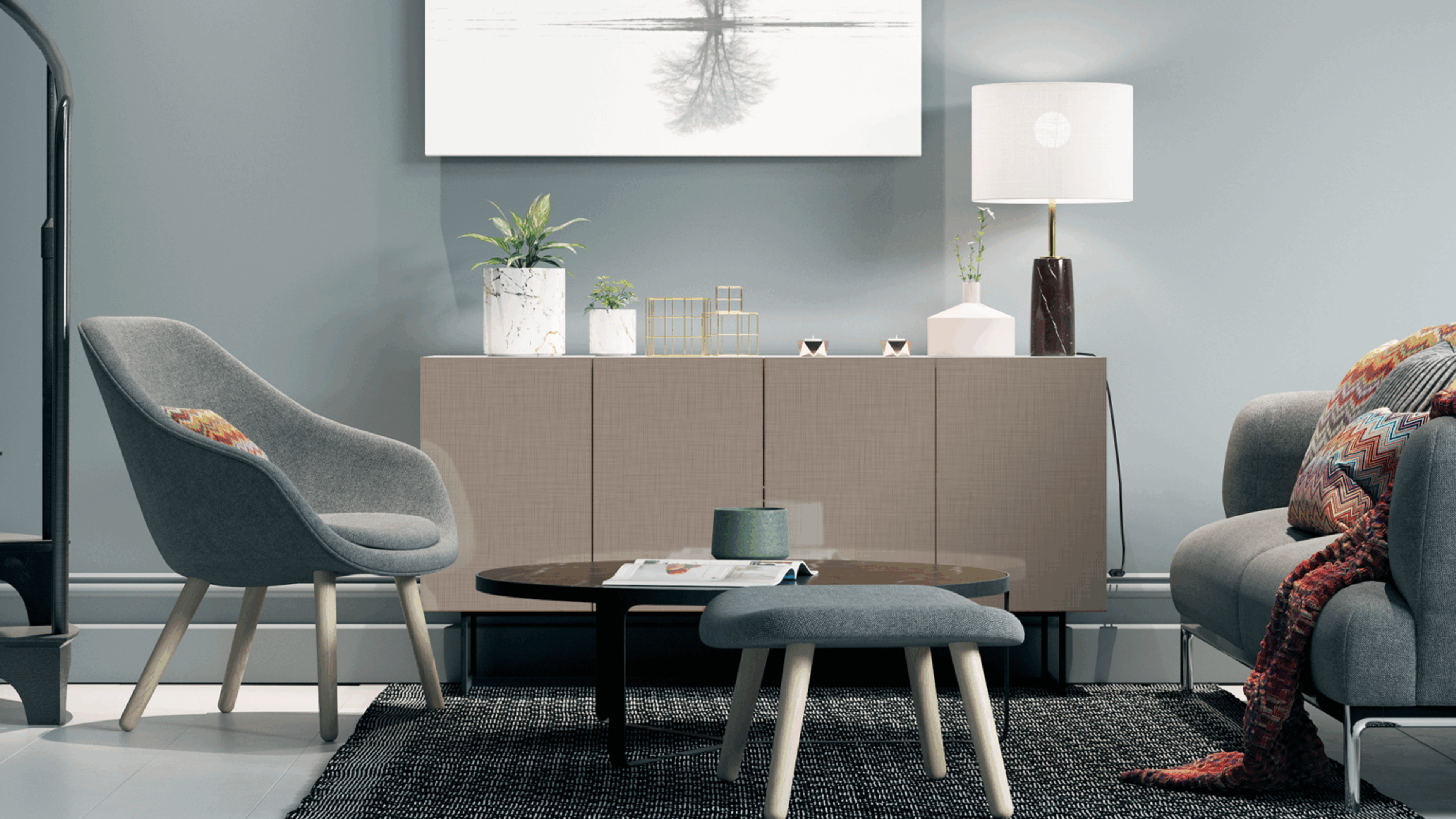 Panel melamine Cotton Brown, nga Yildiz, pamja 2