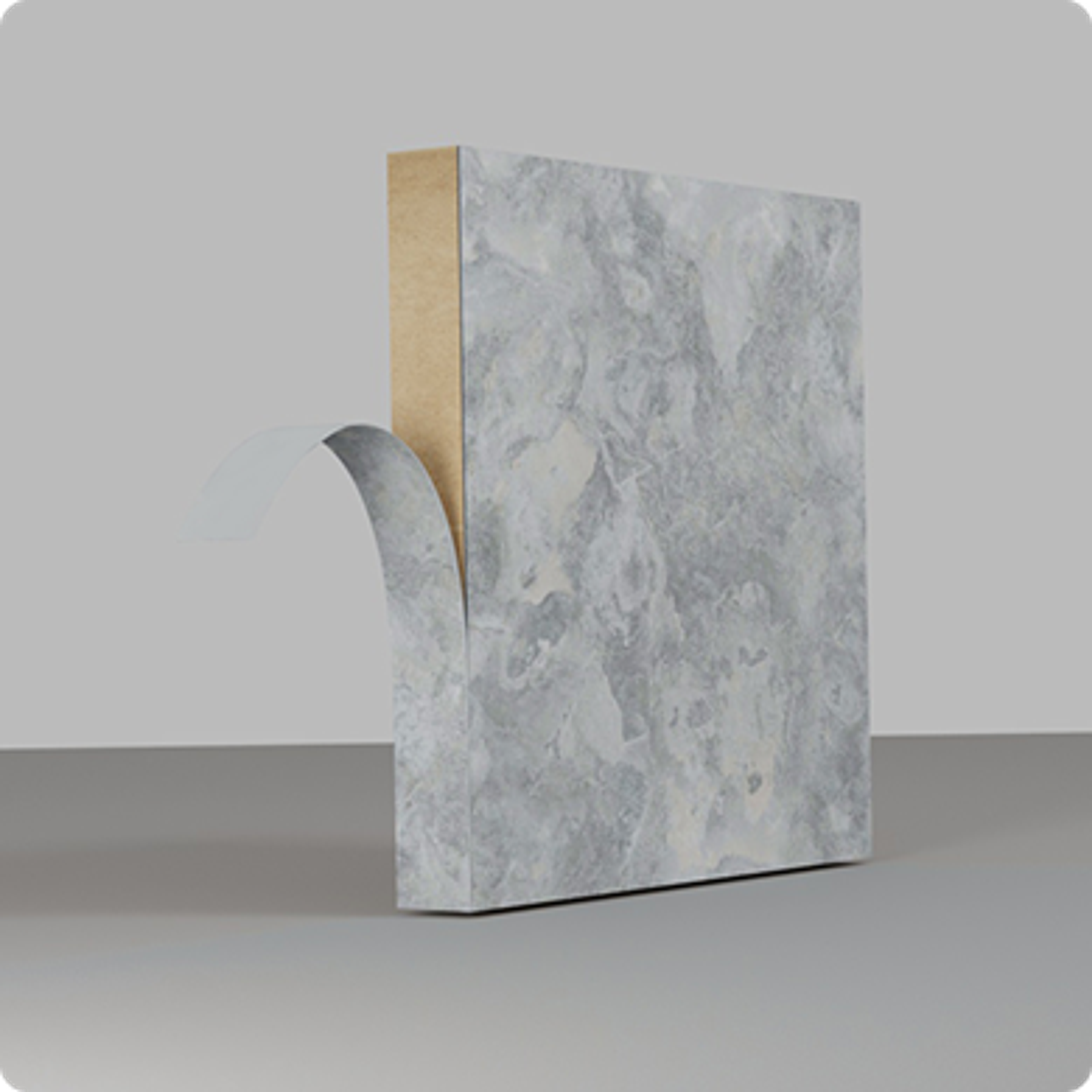 Panel frontal Silver Granite Matt, nga Yildiz, pamja 4