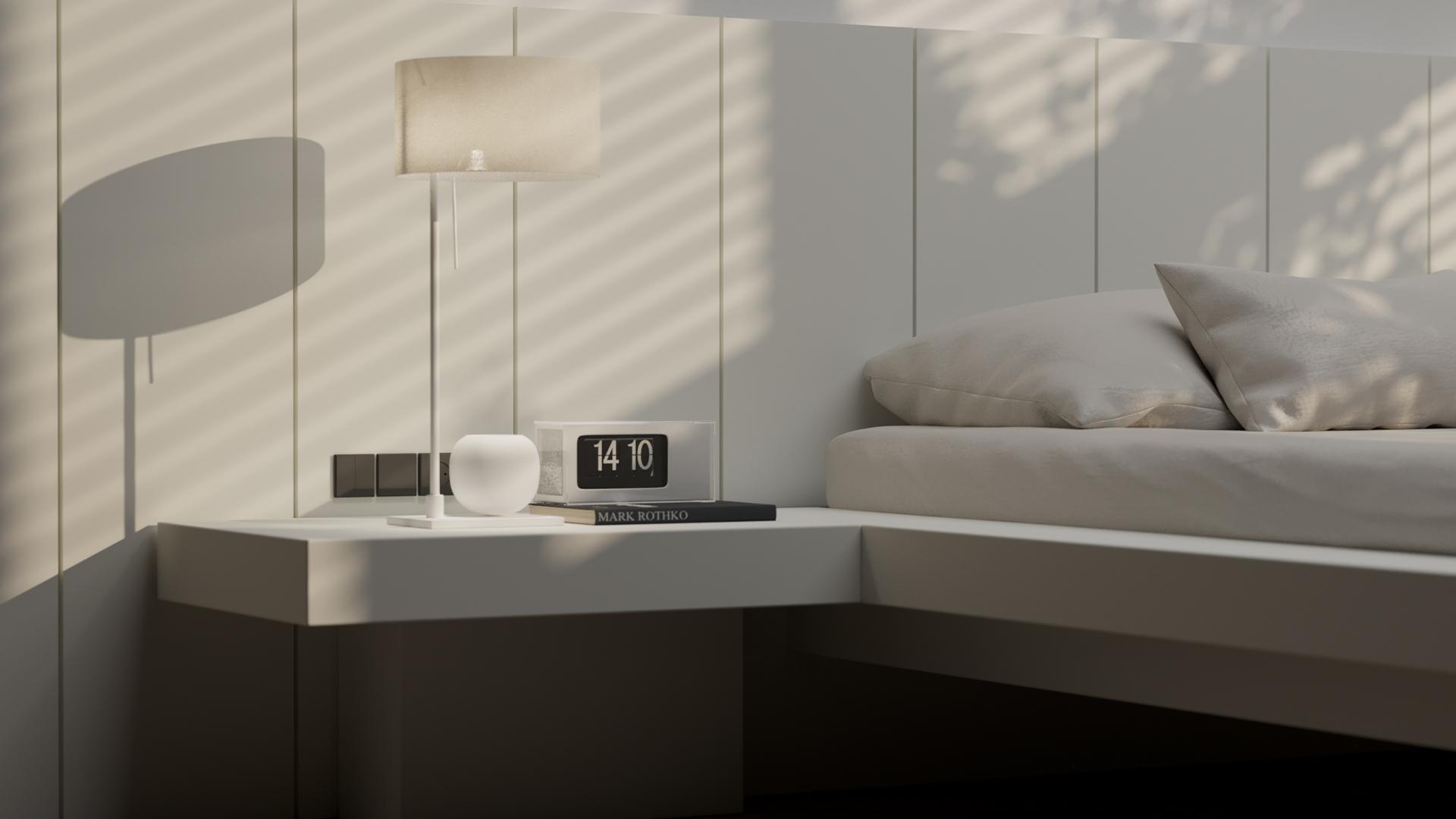 White Matt furniture front panel by Yildiz, view 2