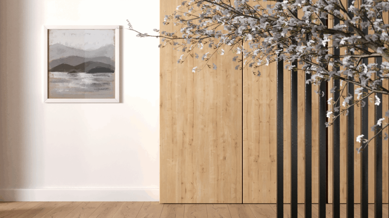 Sapphire oak melamine chipboard by Yildiz, view 2