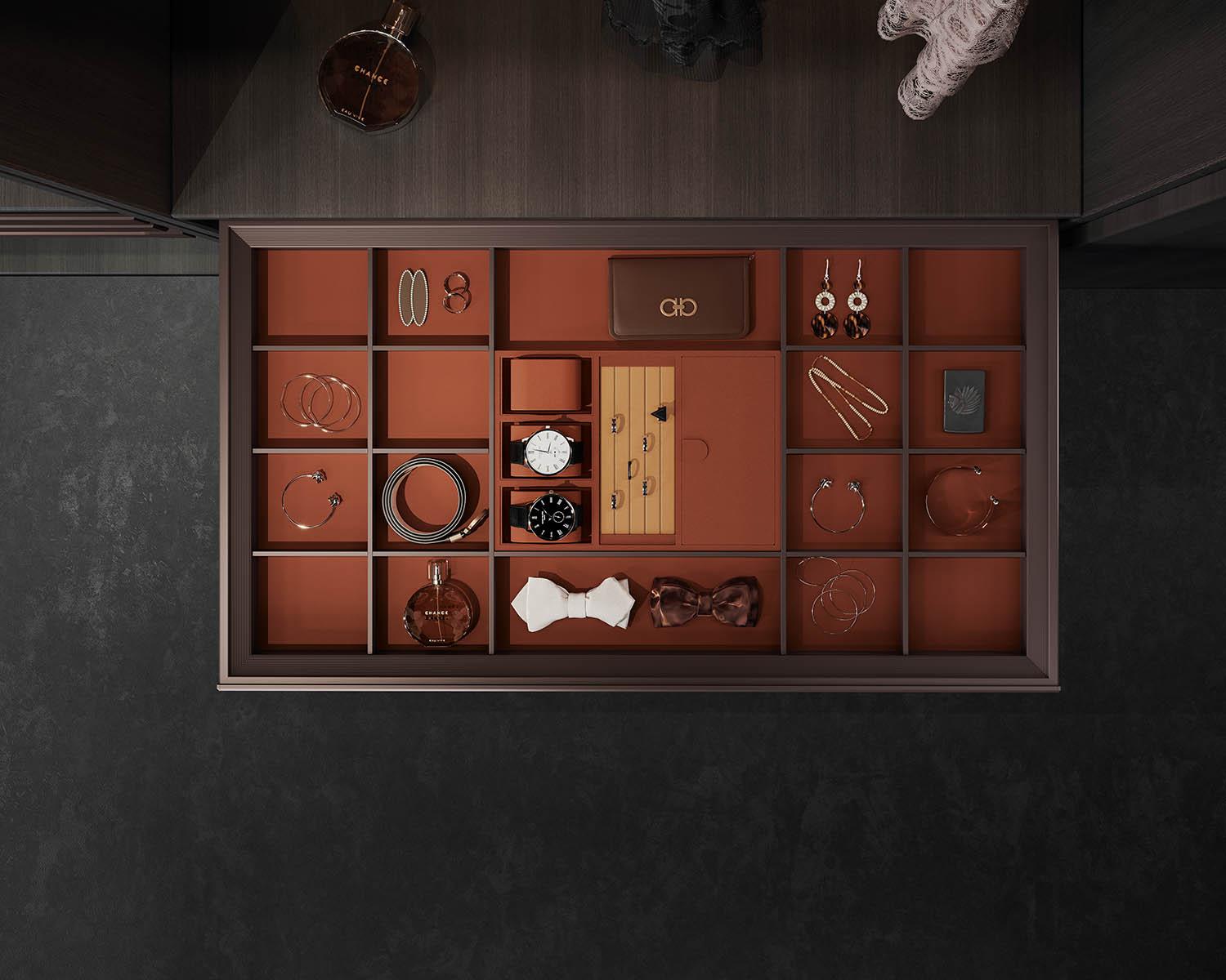 Ralphie Series Soft Close Decorations Shelf, aksesor mobiliesh, nga Nuomi, pamja 2