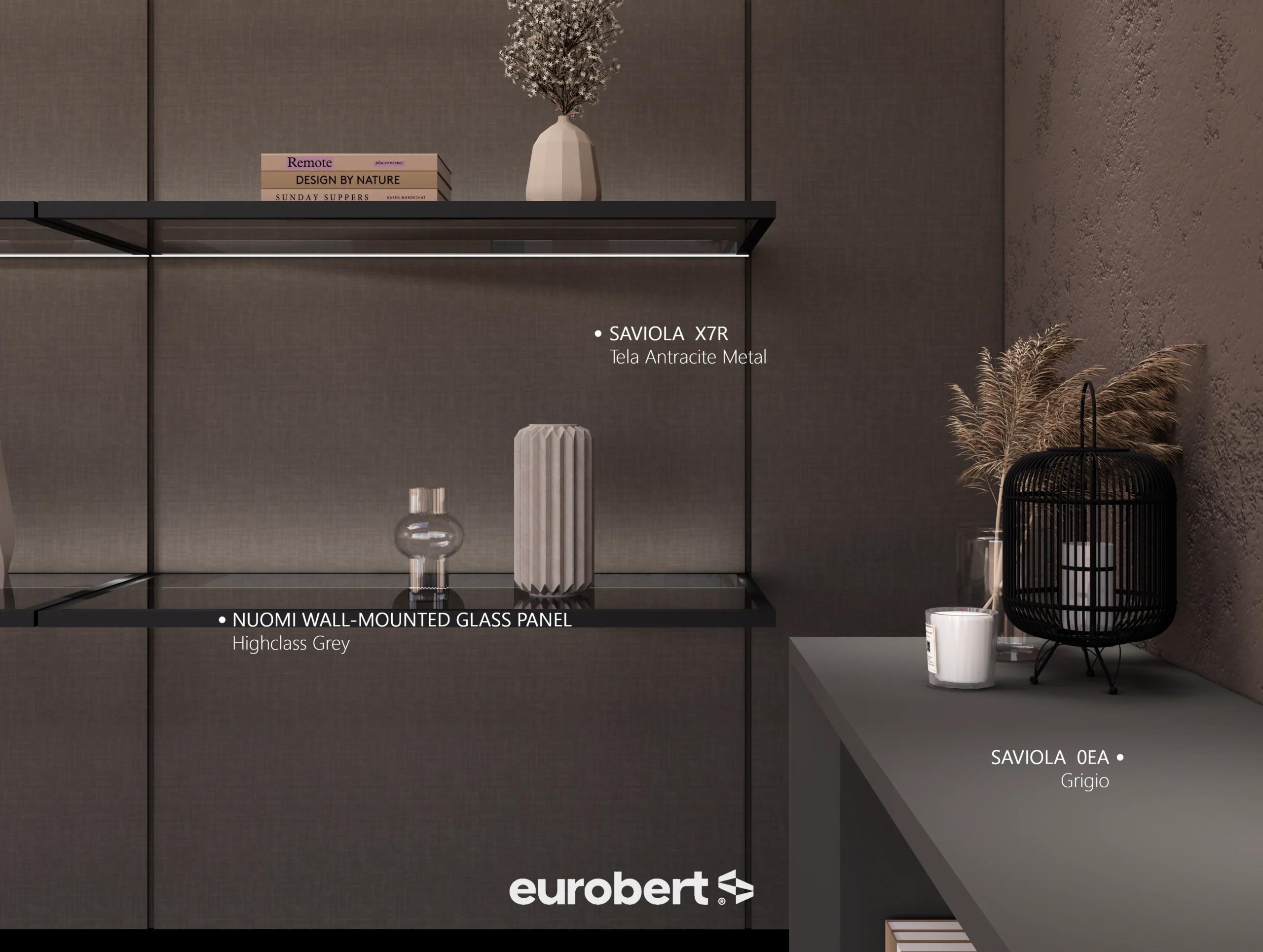 0EA Grigio melamine chipboard by Saviola, view 2
