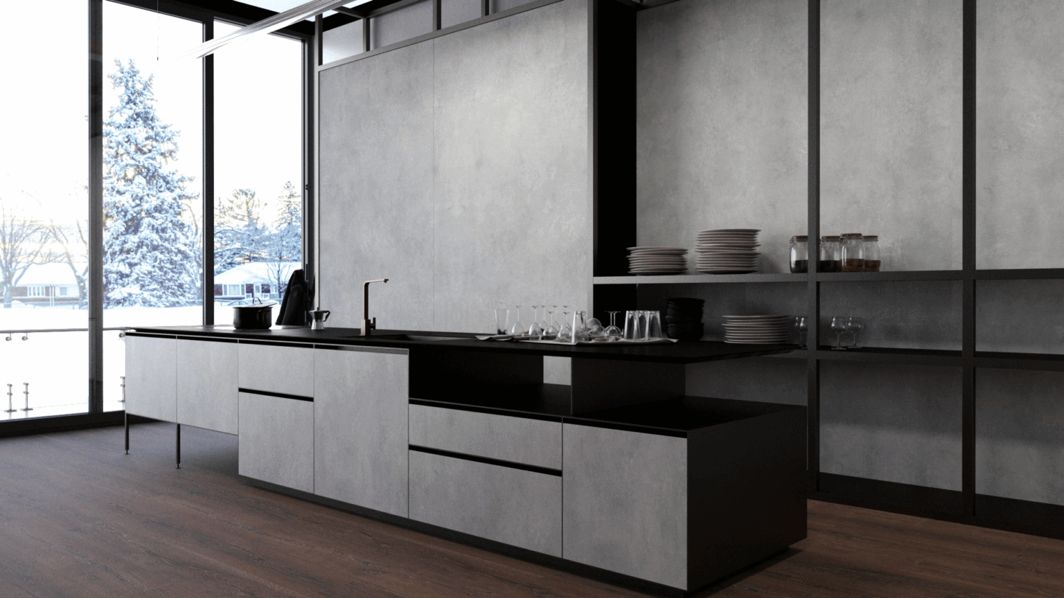 Retro Stone melamine chipboard by Yildiz, view 2