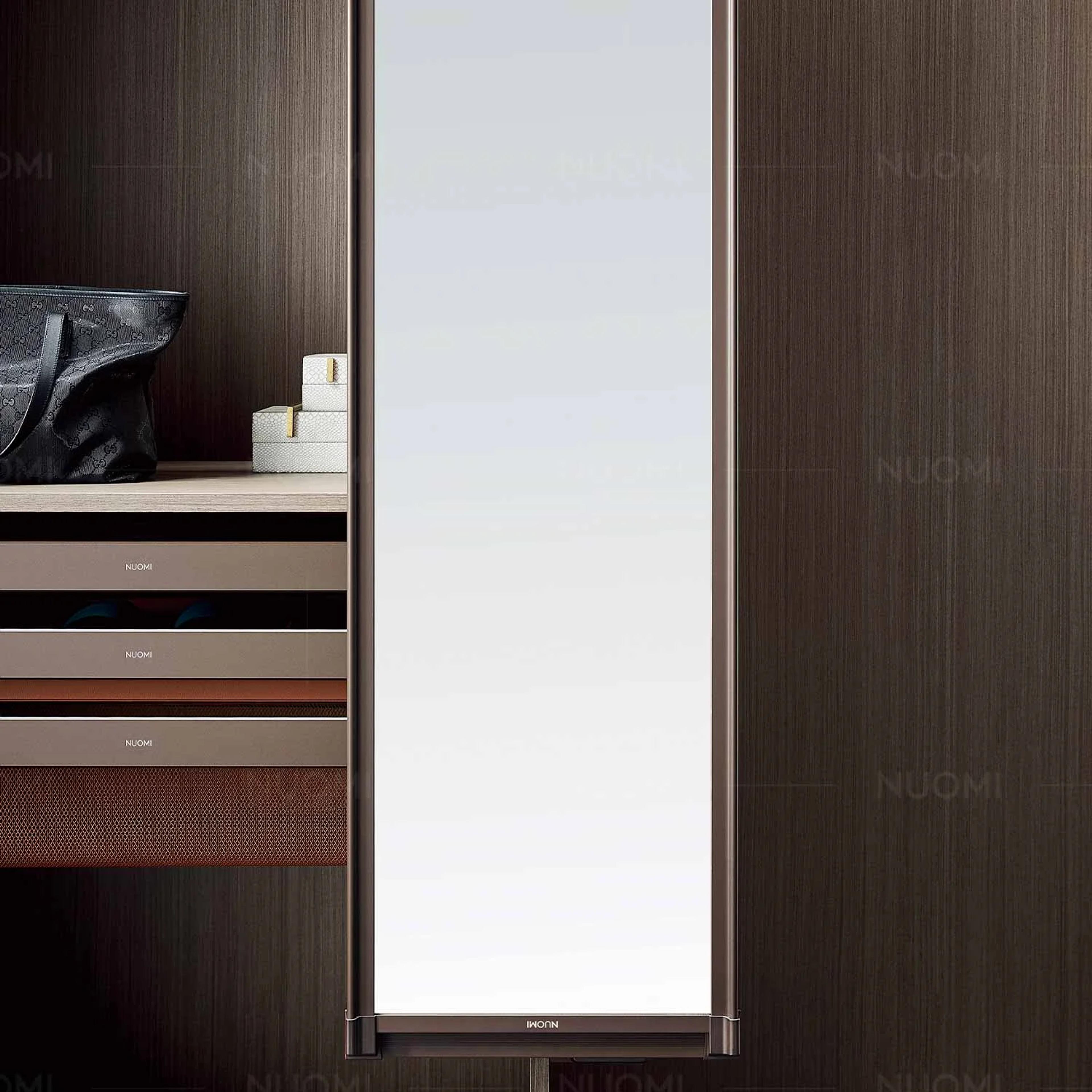 Ralphie Series Luxury Push-pull Rotating Mirror, furniture fitting by Nuomi