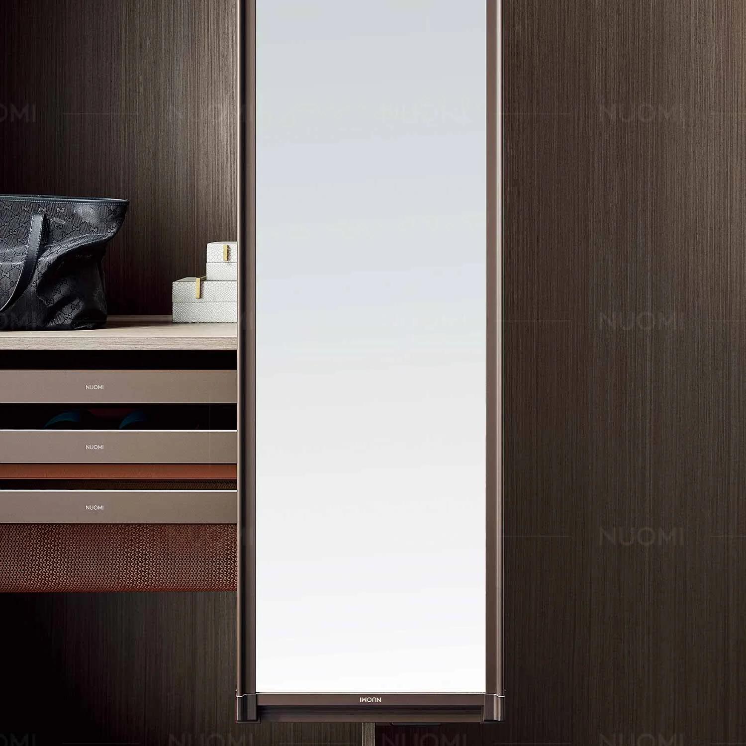 Ralphie Series Luxury Push-pull Rotating Mirror, aksesor mobiliesh, nga Nuomi