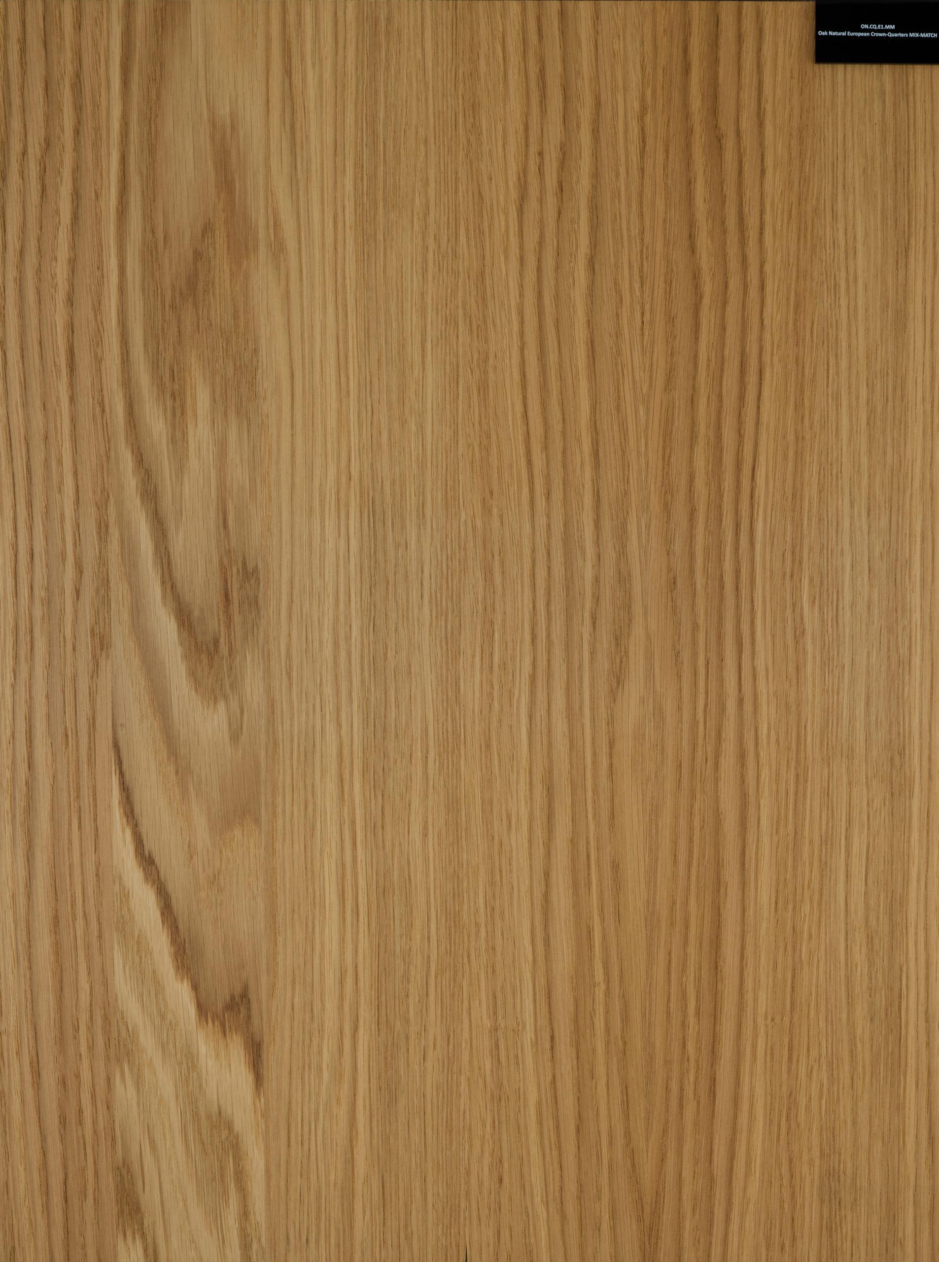 Oak Natural European Crowns Quarters Mix-Match wood veneer