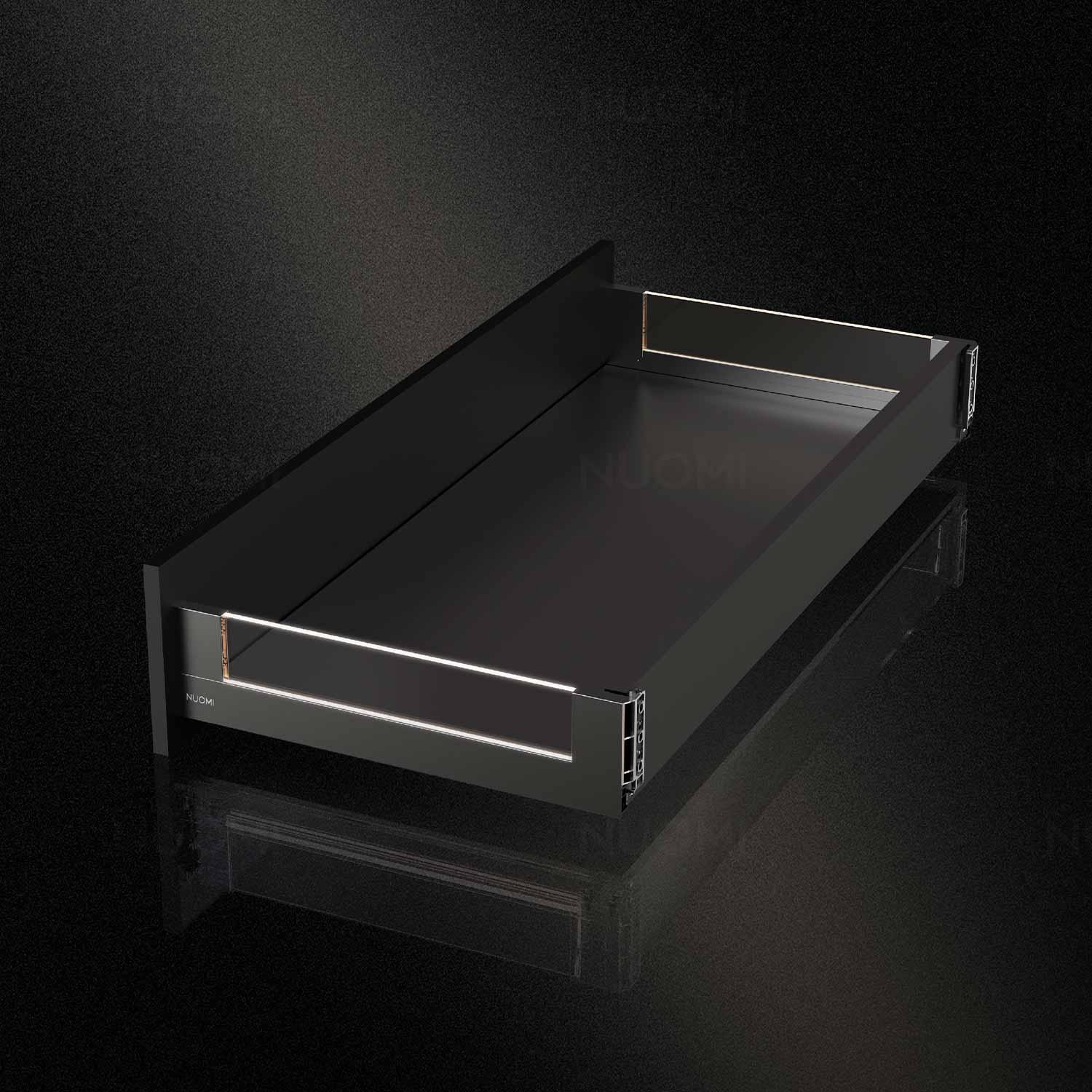 Jane Series Mid-height Glass Lighting Drawer Box, furniture fitting by Nuomi, view 2