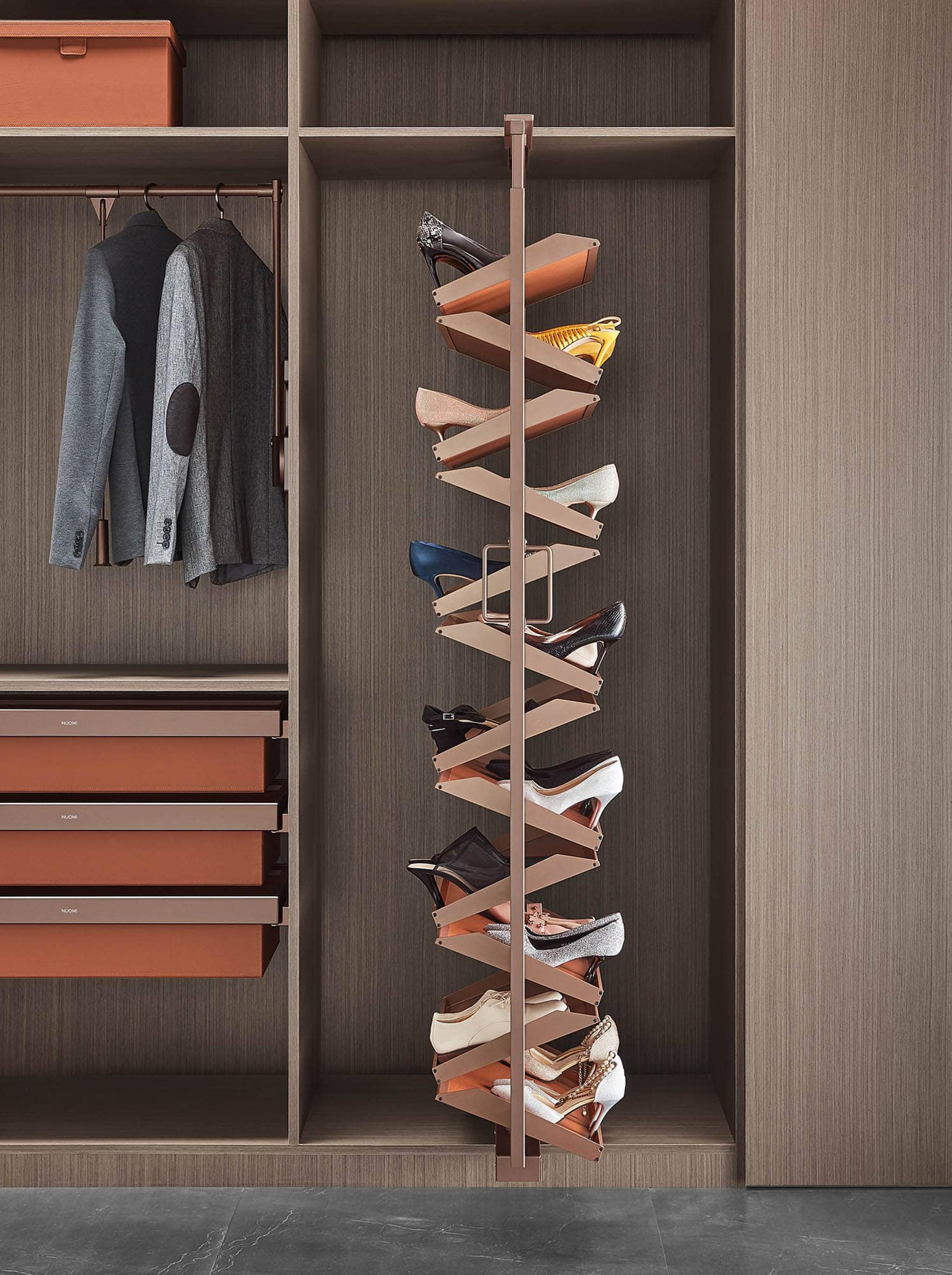 Ralphie Series 360° Rotatable Multi-layer Shoes Rack, furniture fitting by Nuomi, view 3