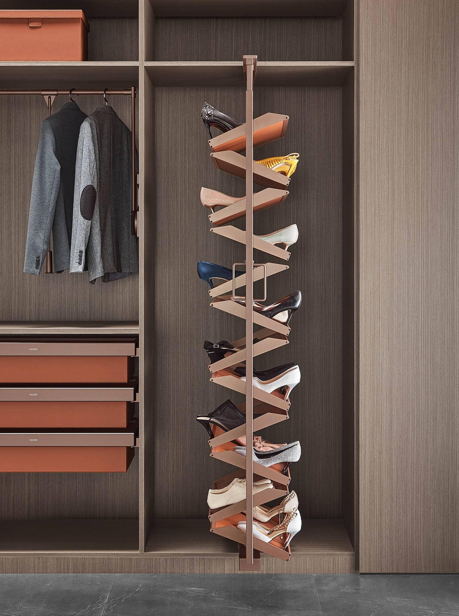 Ralphie Series 360° Rotatable Multi-layer Shoes Rack, furniture fitting by Nuomi, view 3
