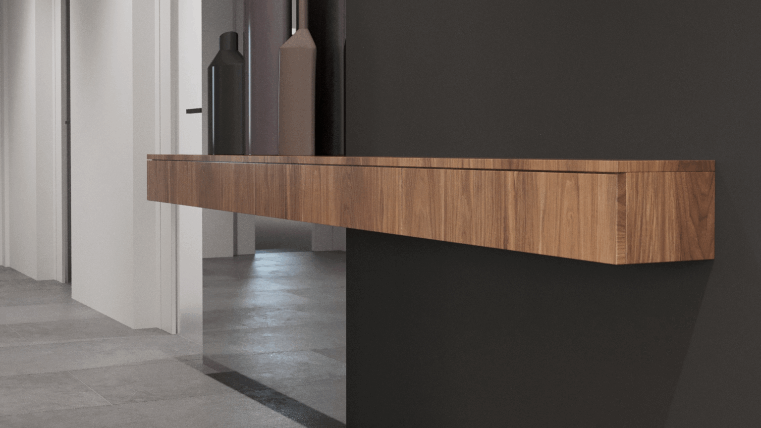 Kaman Walnut melamine chipboard by Yildiz, view 2