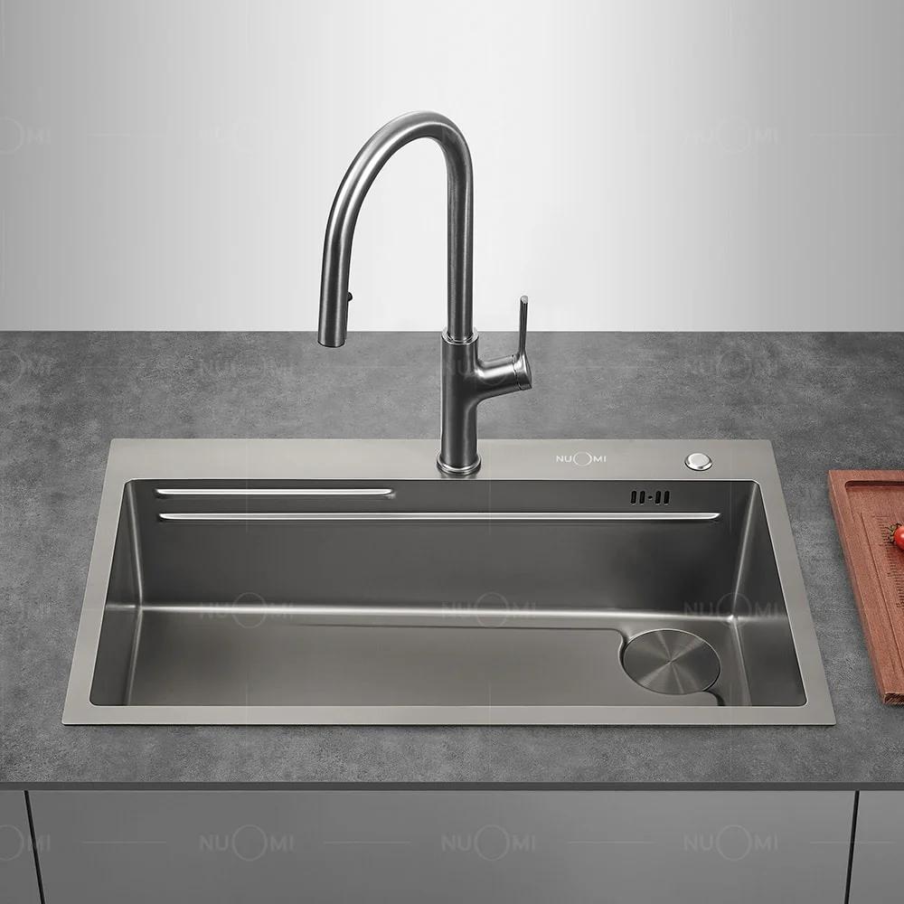 NANO PLATED BERTHA SINK SINGLE-BOWL, aksesor mobiliesh, nga Nuomi