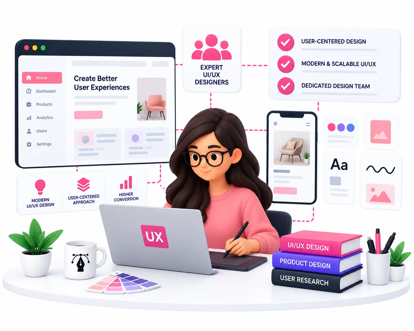 Hire Dedicated UI/UX Designers for High-Converting Digital Products