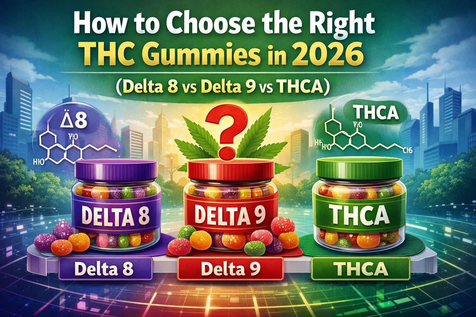 How to Choose the Right THC Gummies in 2026 image