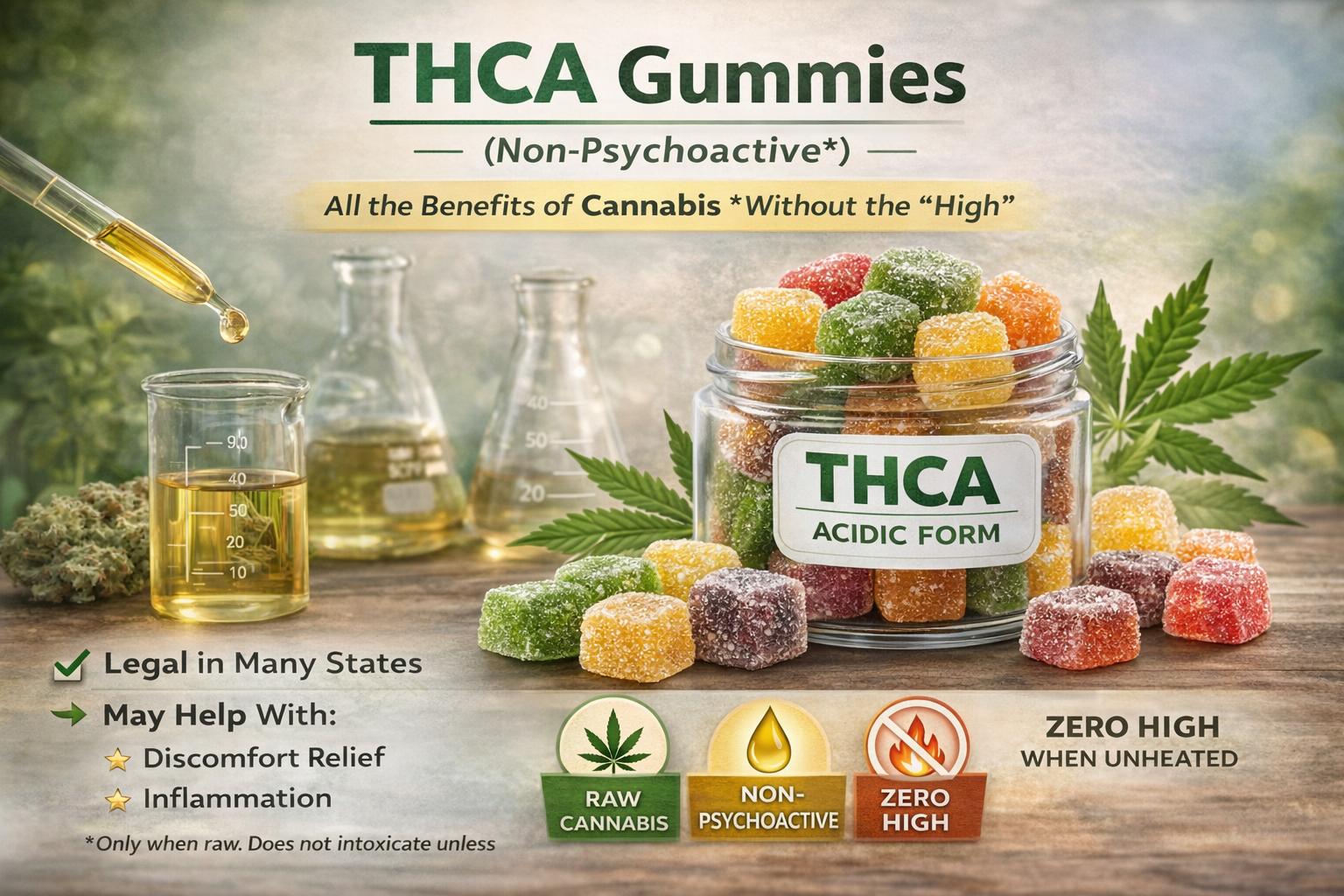 Are THCA Gummies Different from THC Gummies image