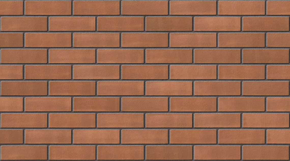 Brown Smooth with Dark Grey mortar