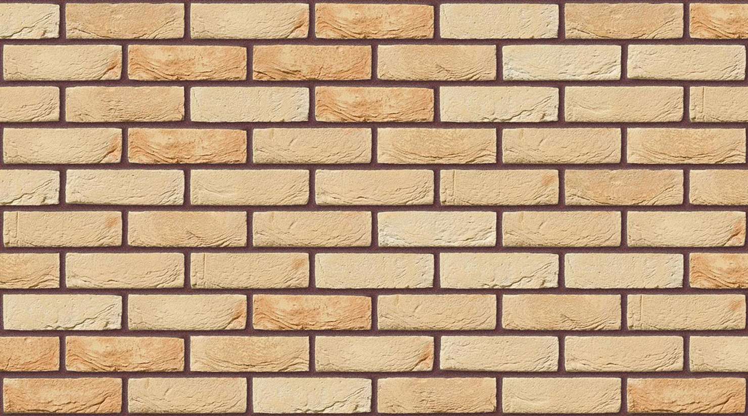 Kuststeen/Littoral with Brown Red mortar