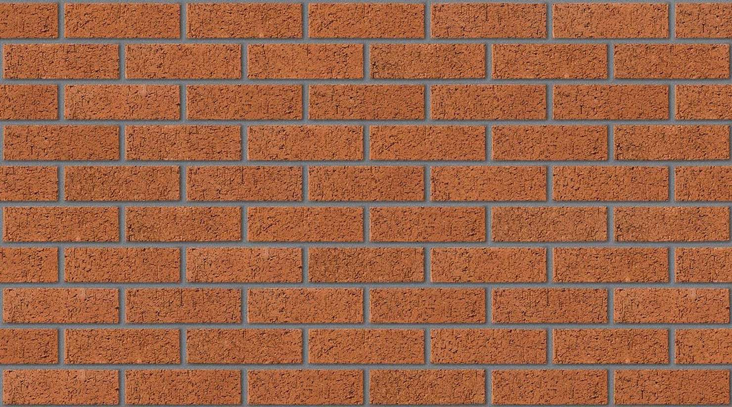 Old Trafford Red with Mid Grey mortar