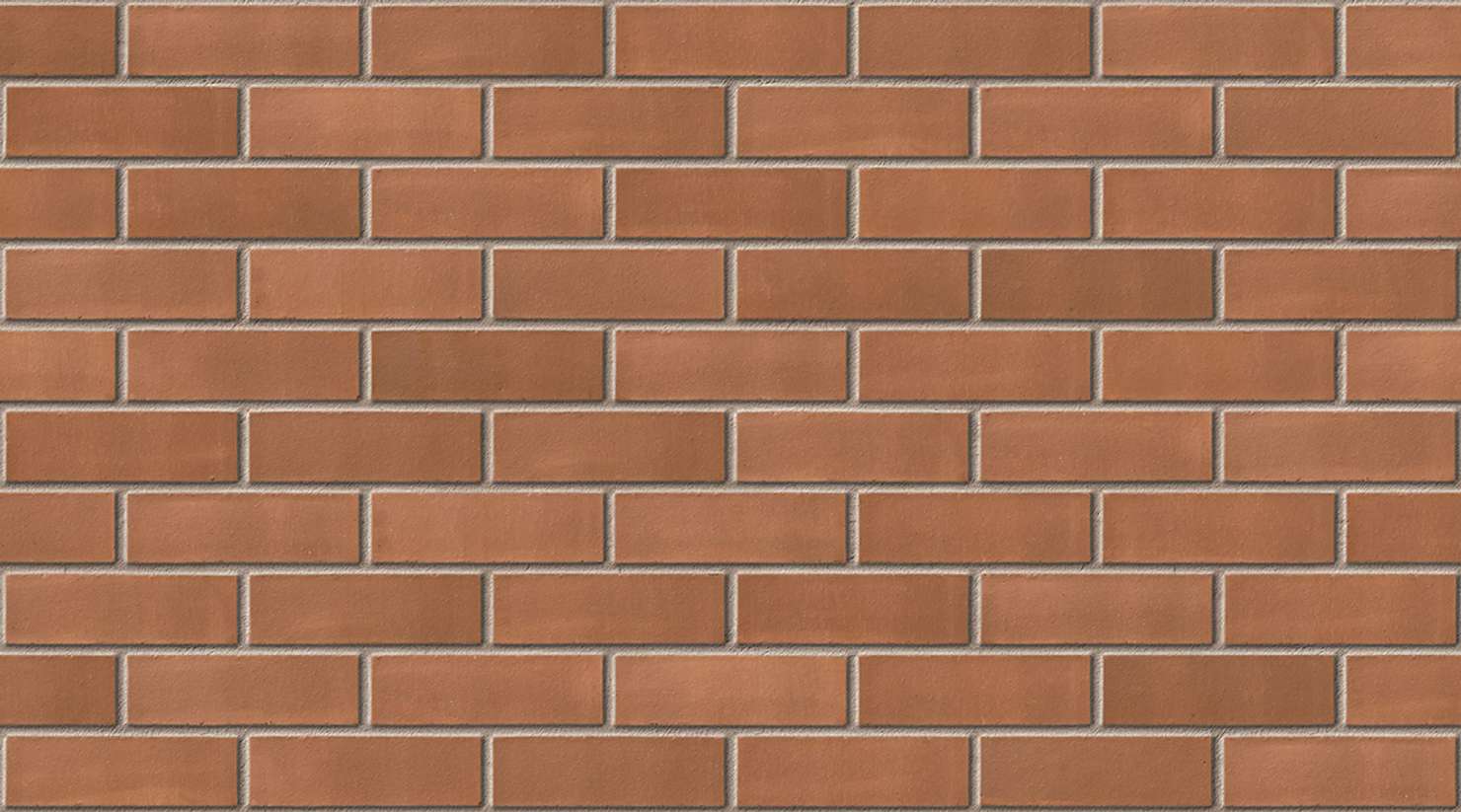 Brown Smooth with Natural mortar