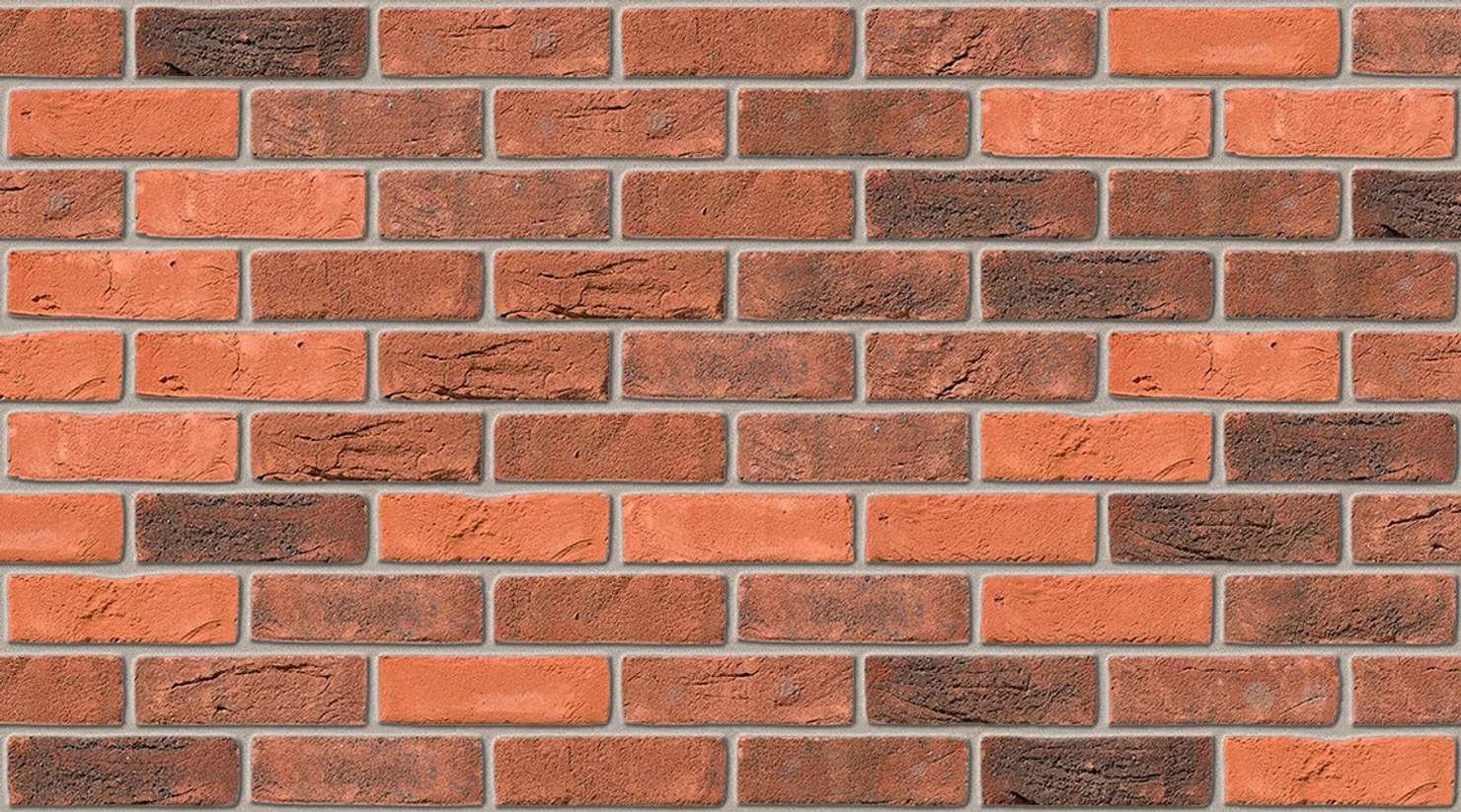 Surrey Hill Red Multi with Ivory mortar