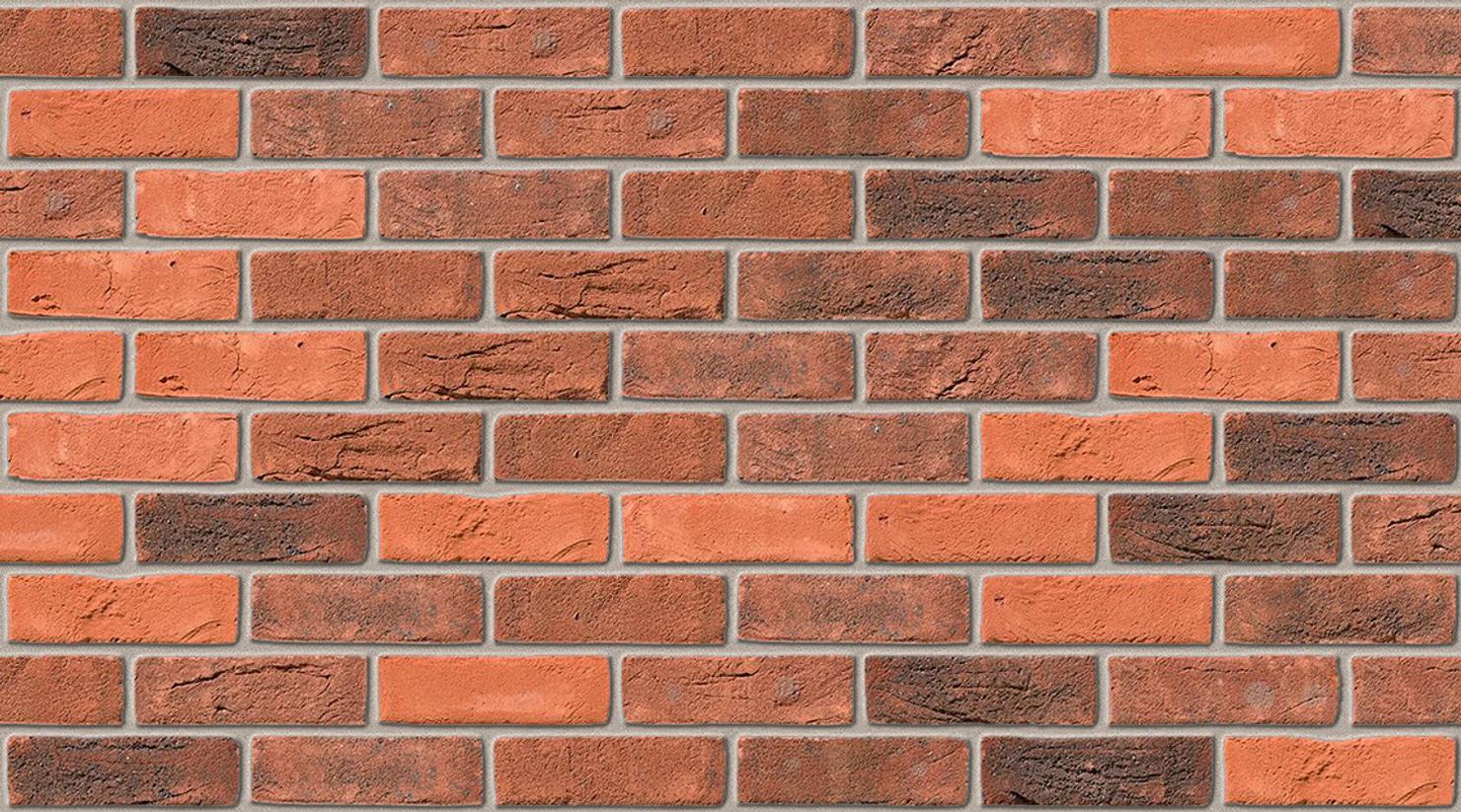 Surrey Hill Red Multi with Ivory mortar