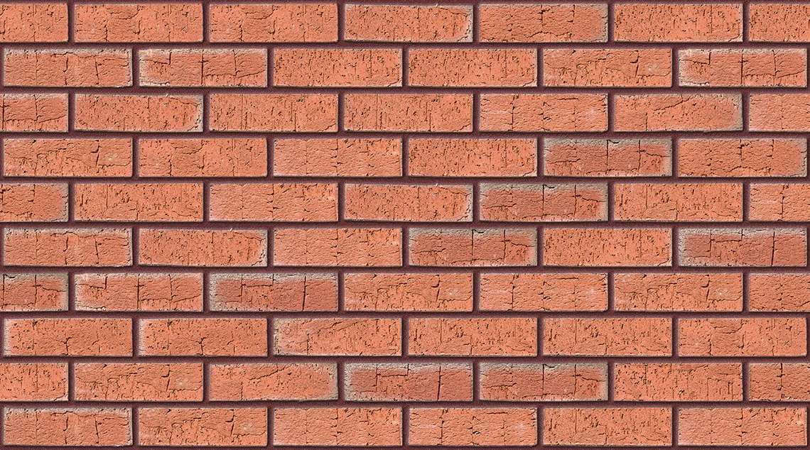 Abbey Red Multi with Brown Red mortar