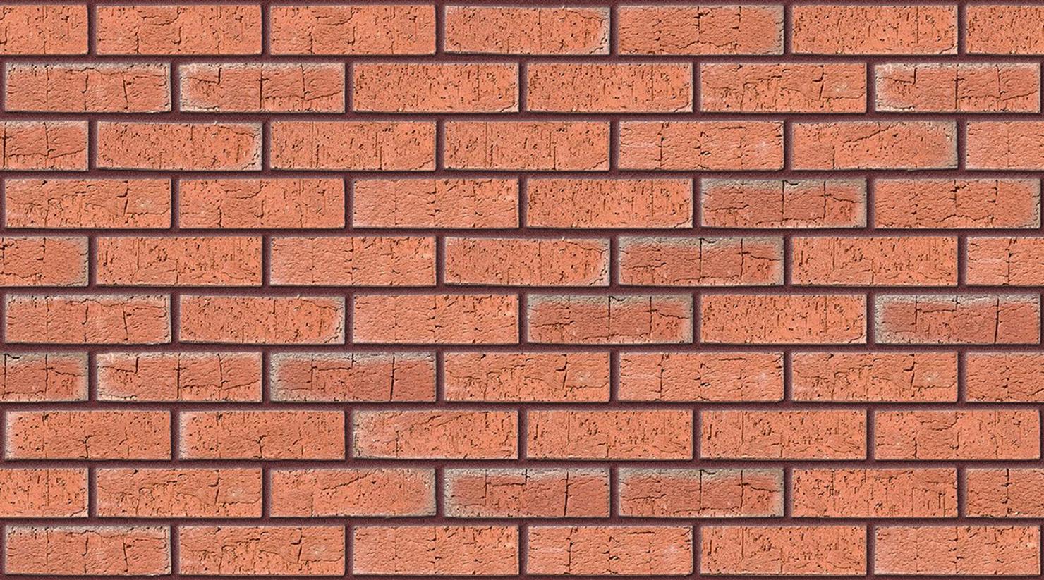 Abbey Red Multi with Brown Red mortar