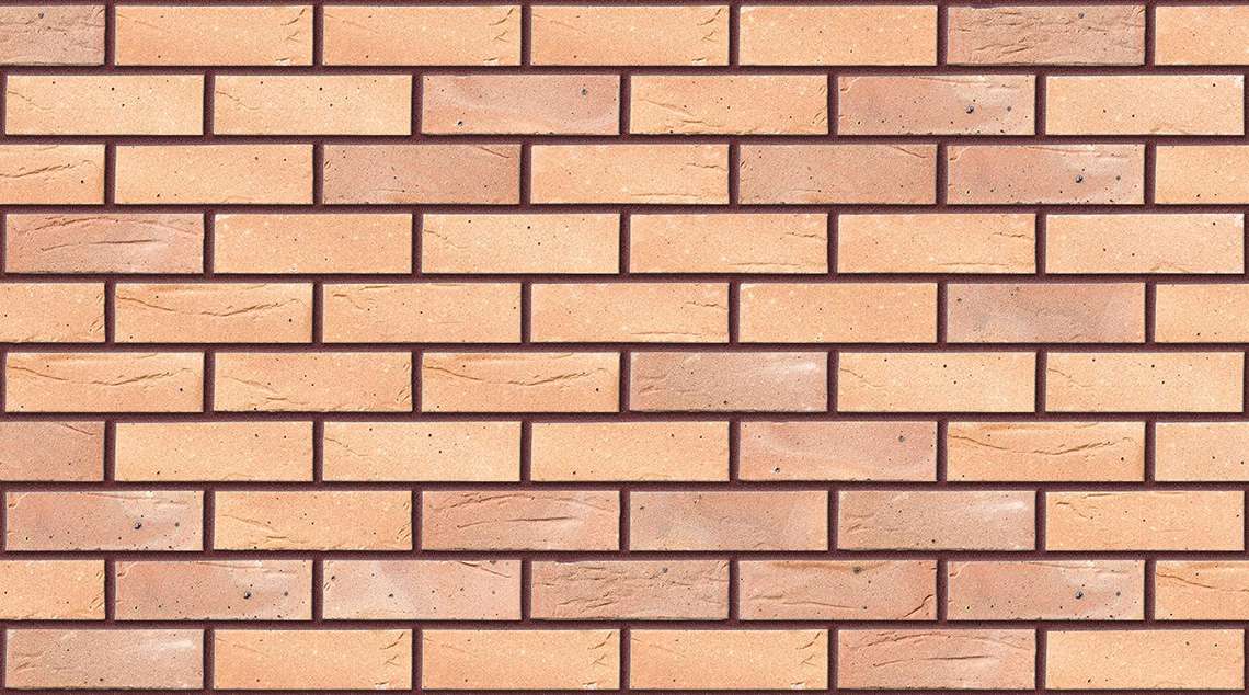 Harborough Buff Multi with Brown Red mortar