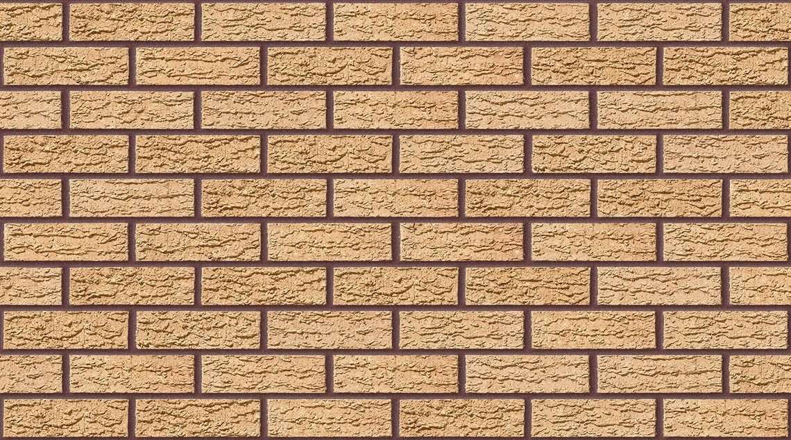 Golden Multiruf with Brown Red mortar