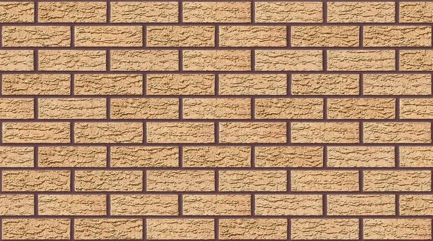 Golden Multiruf with Brown Red mortar