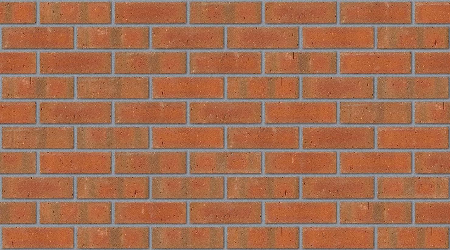 Pembridge Red with Natural mortar